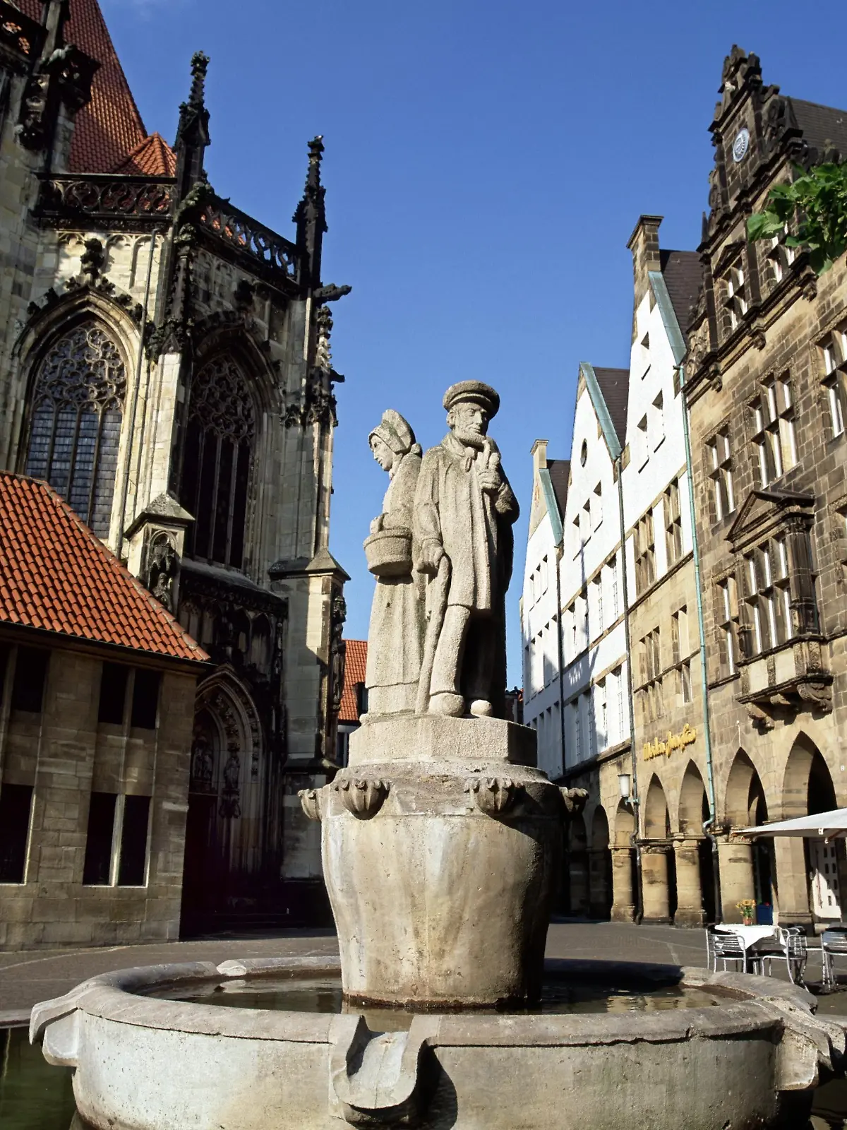 Kirchplatz in Münster