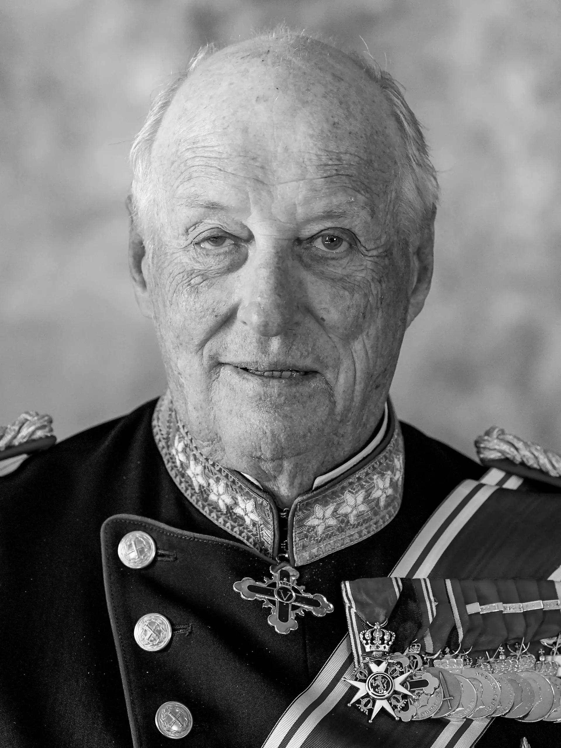 König Harald hatte einen royalen Schalk im Nacken