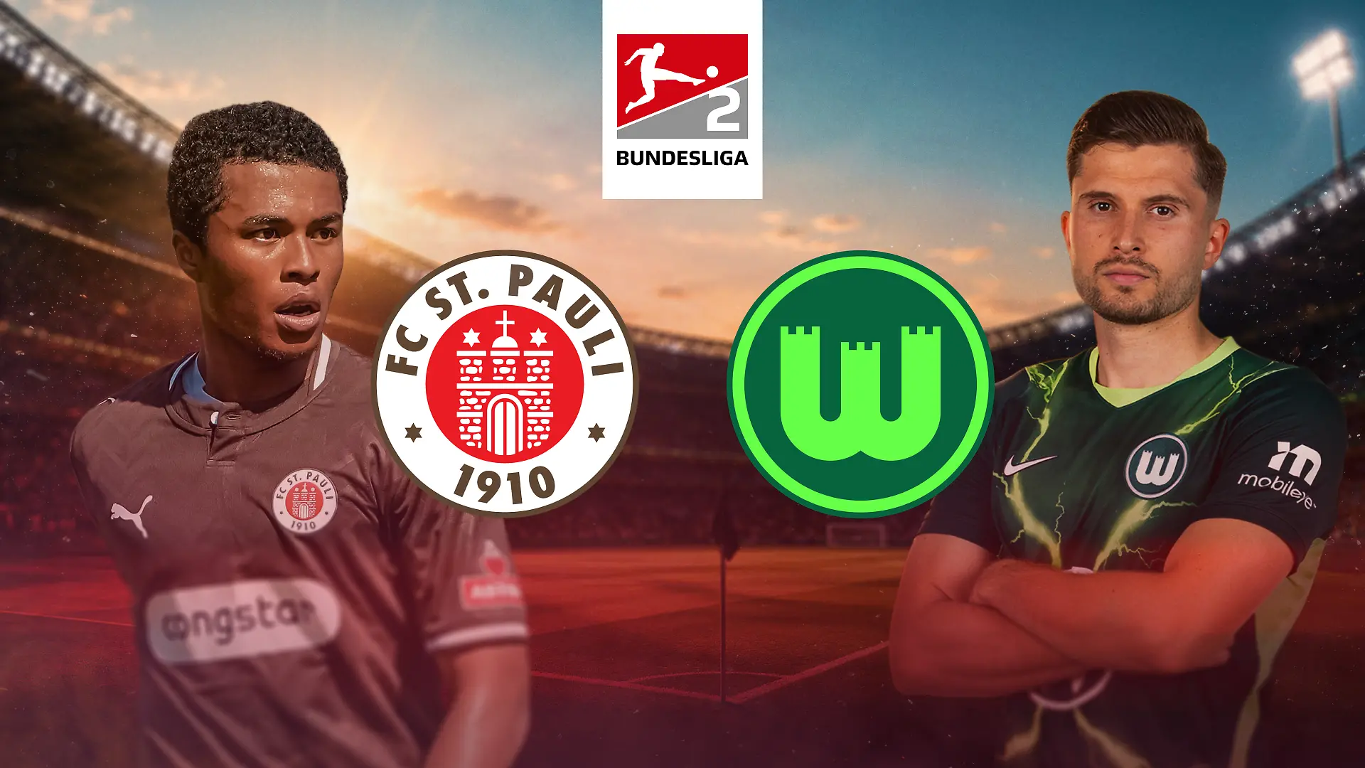 FC St. Pauli gegen VfL Wolfsburg auf RTL+ streamen