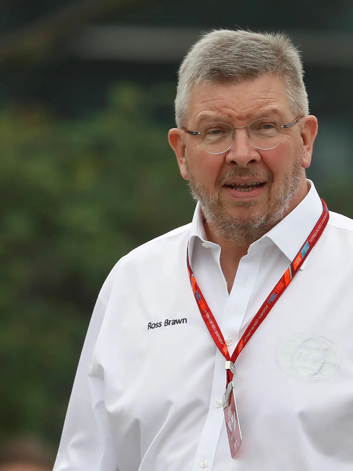 FILE PHOTO: Formula One - F1 - Chinese Grand Prix - Shanghai, China - 6/4/17 - Formula One Managing Director of Motorsports Ross Brawn walks at the Shanghai International Circuit ahead of the Chinese F1 Grand Prix. REUTERS/Aly Song/File Photo