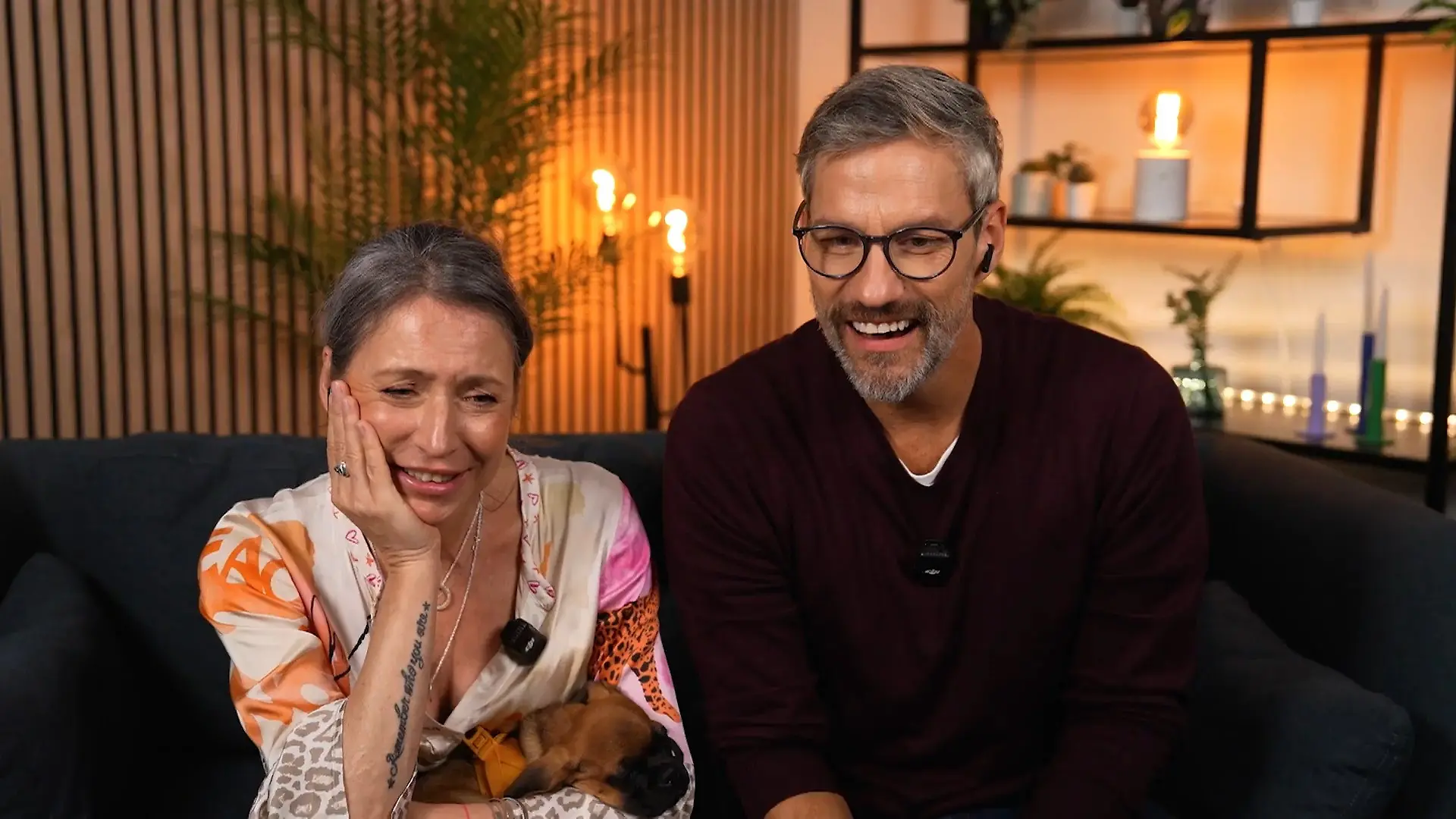 Berrit Arnold und Stefan Bockelmann fühlen mit ihren Rollen mit AWZ-Geburt noch einmal erlebt