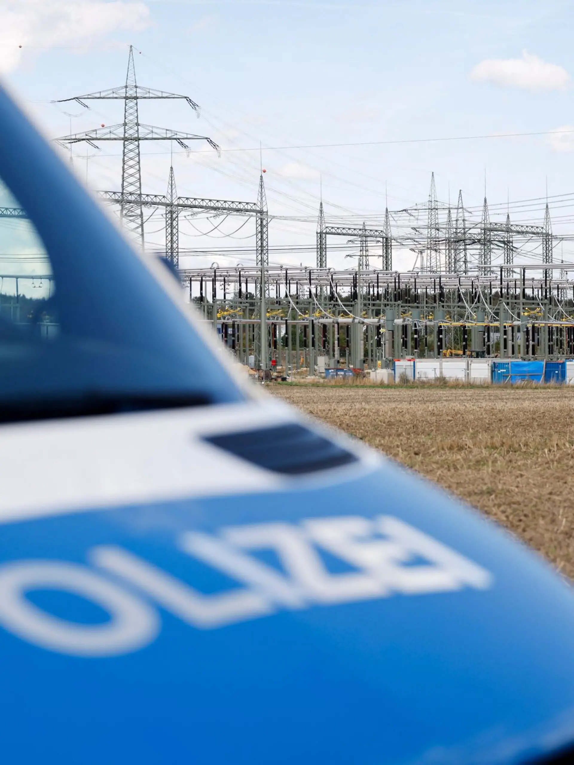 Bild zu: "Plattes Gras verrät Strom-Saboteur"