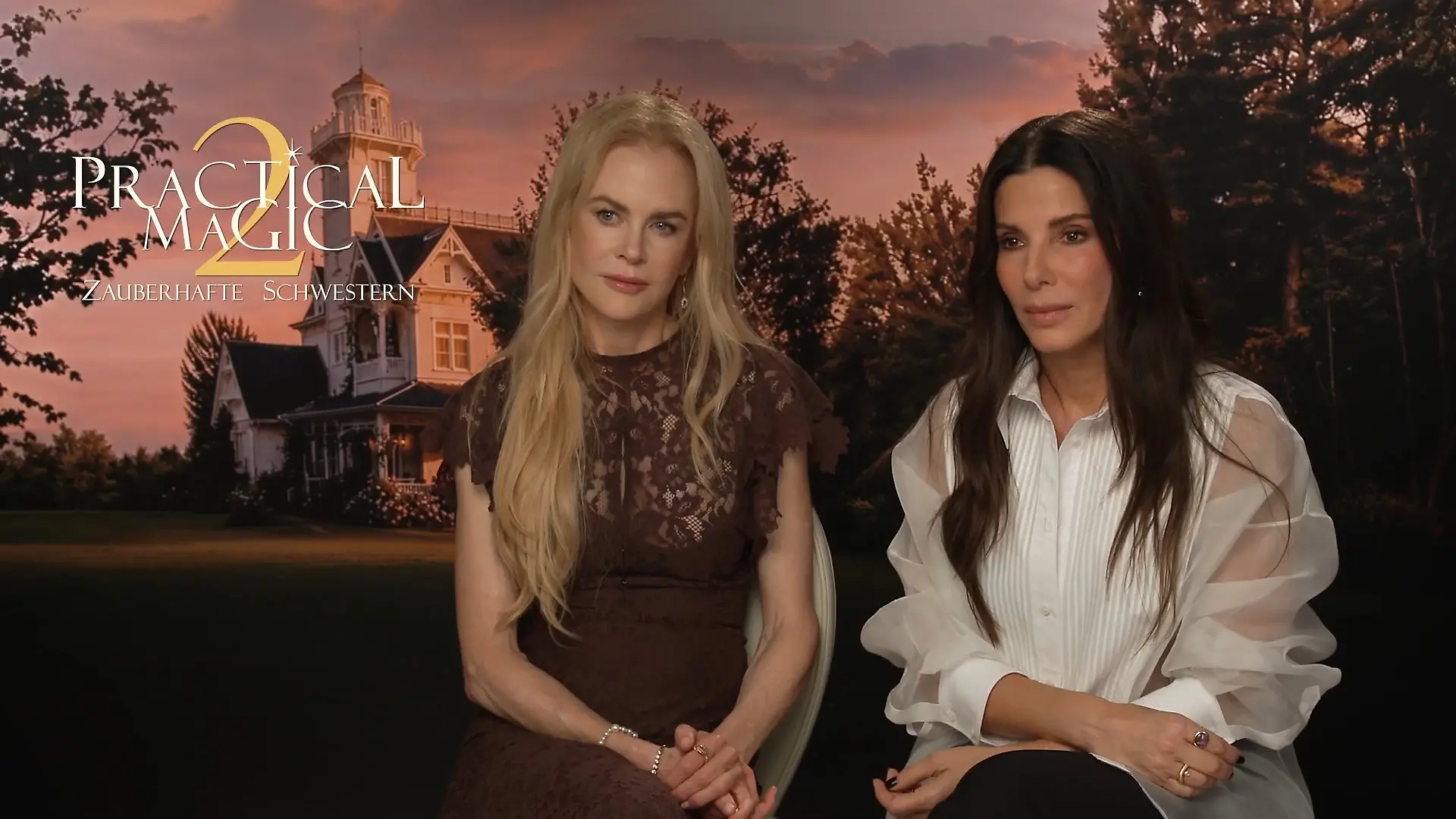 Fortsetzung von „Zauberhafte Schwestern“ im Kino Nicole Kidman und Sandra Bullock im Interview