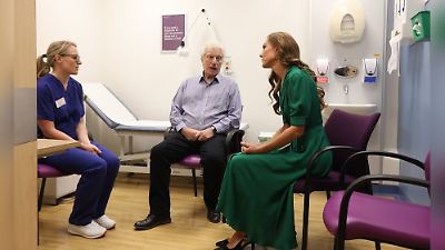 Prinzessin Kate besucht Klinik ihrer eigenen Krebsbehandlung