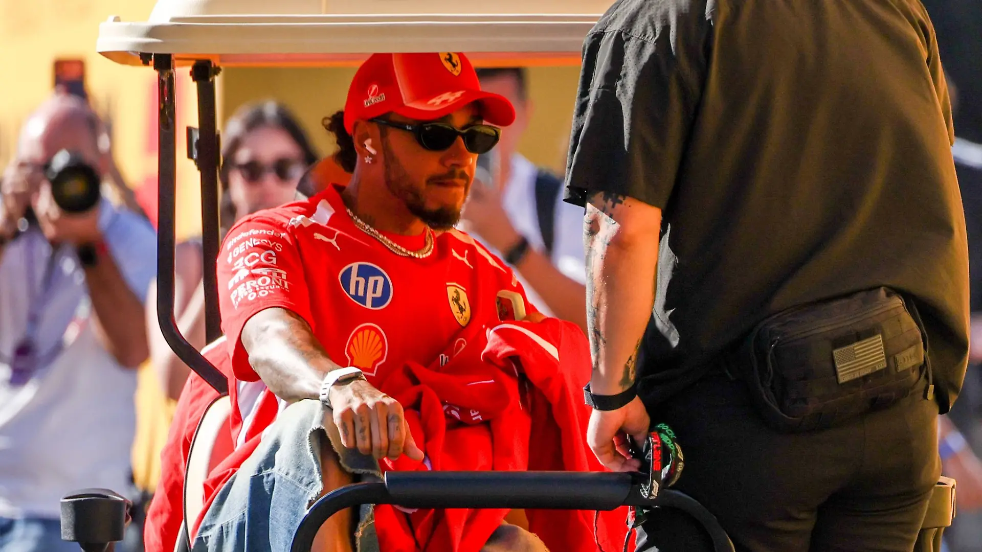 Hamiltons Training war vorzeitig beendet.