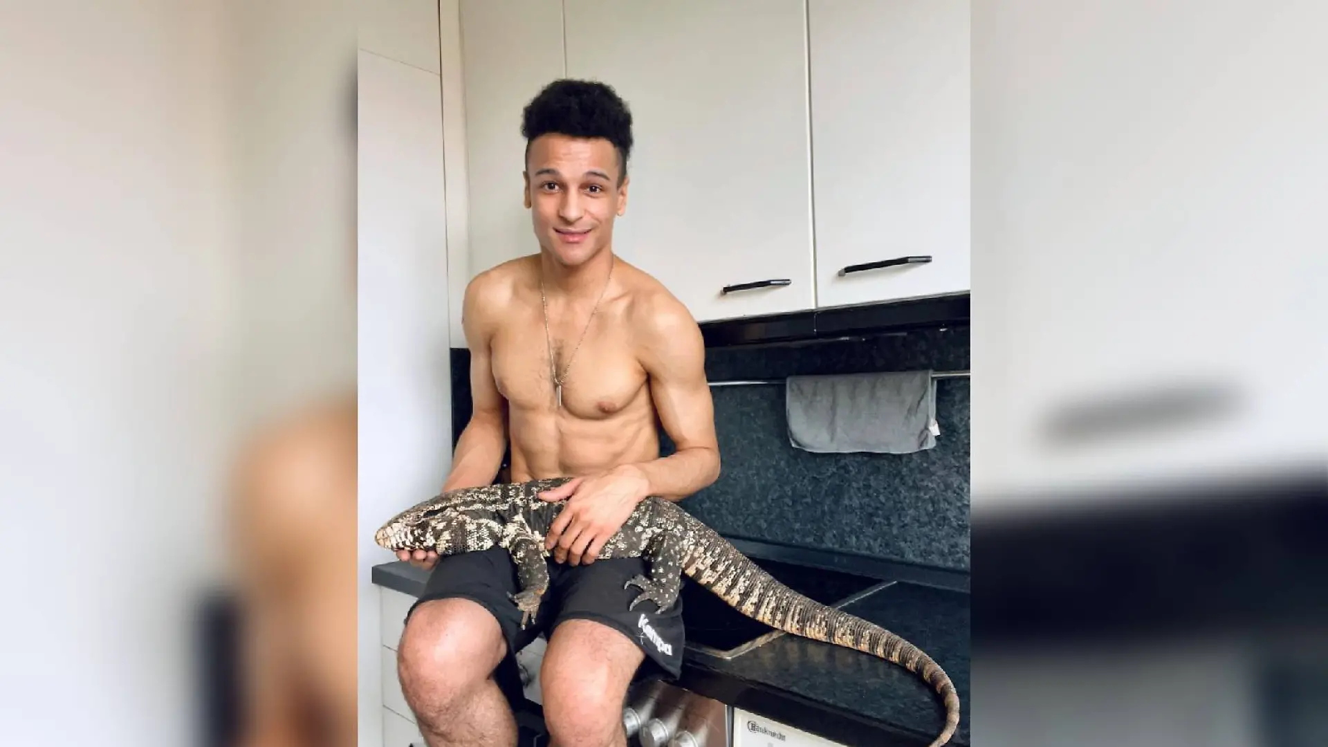 Sind auf Partnersuche: Prince Damien und sein tierischer Mitbewohner Felix