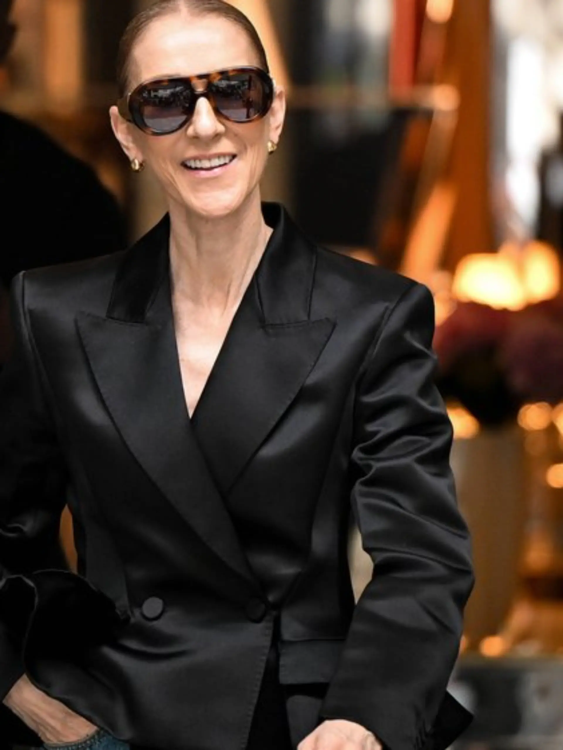 Céline Dion zeigte sich im Vorfeld ihrer Konzerte schon gut gelaunt in der französischen Hauptstadt.