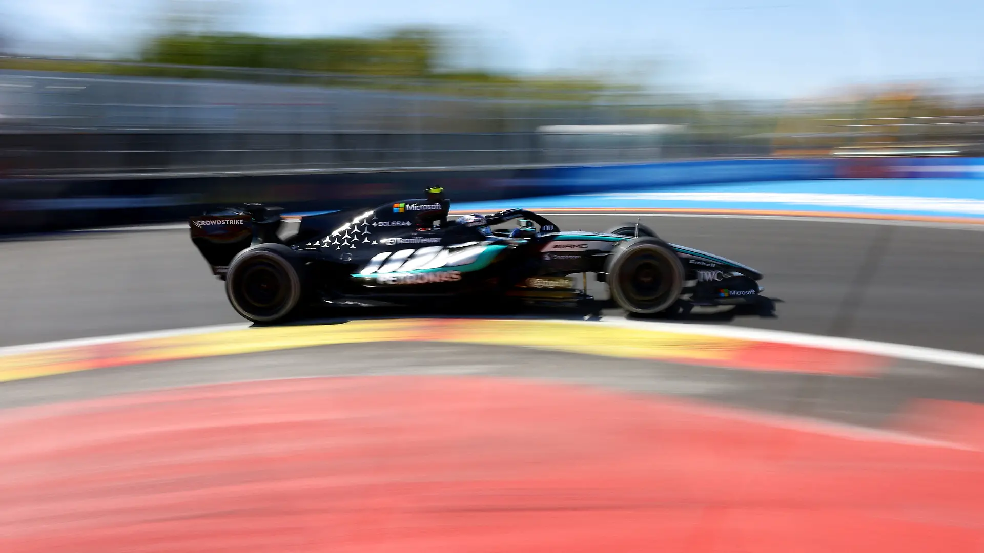 Formula One F1 - Spanish Grand Prix - Madring, Madrid, Spain - September 13, 2026 Mercedes' Andrea Kimi Antonelli in action during the race REUTERS/Albert Gea