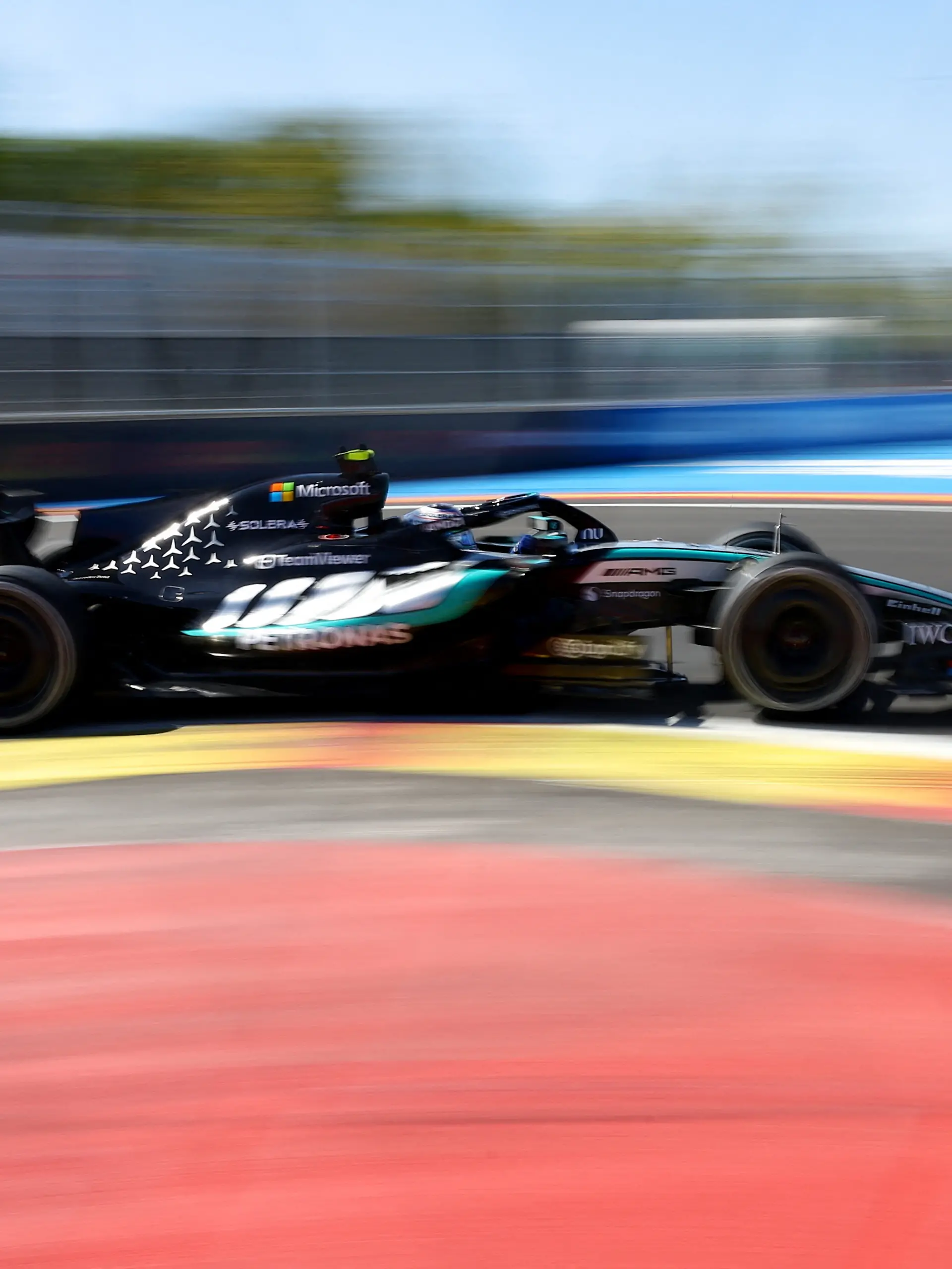 Formula One F1 - Spanish Grand Prix - Madring, Madrid, Spain - September 13, 2026 Mercedes' Andrea Kimi Antonelli in action during the race REUTERS/Albert Gea