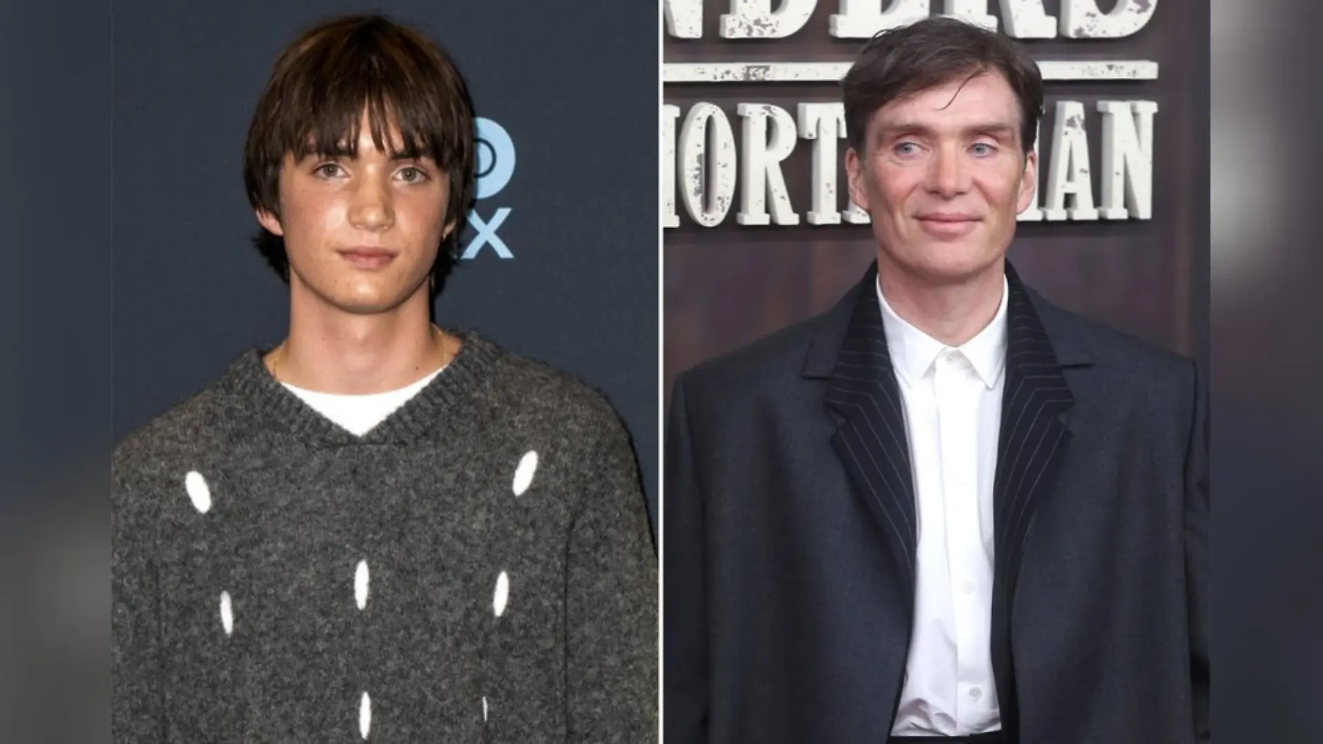 Vater und Sohn: Aran Murphy (l.) und Cillian Murphy.