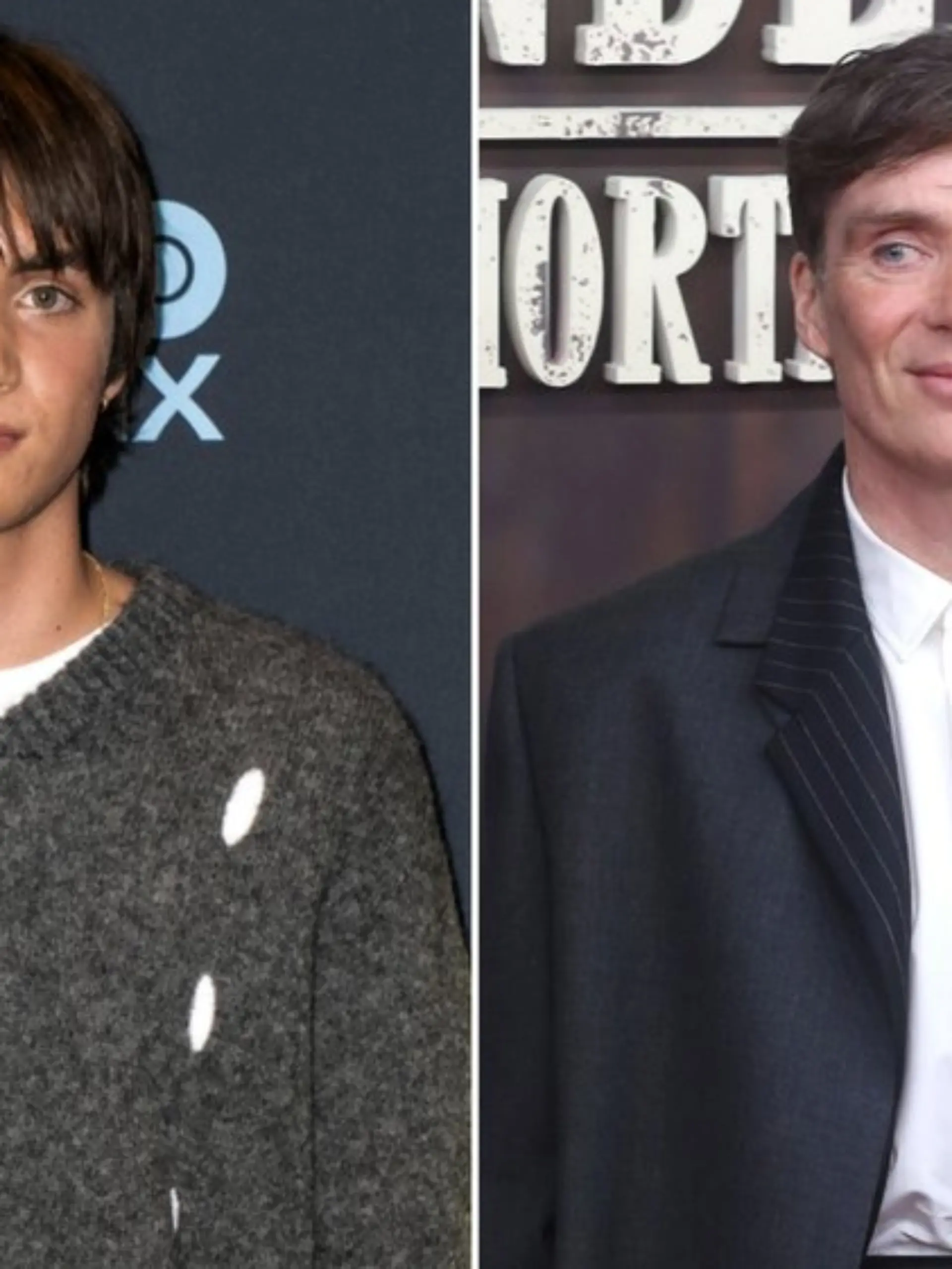 Vater und Sohn: Aran Murphy (l.) und Cillian Murphy.