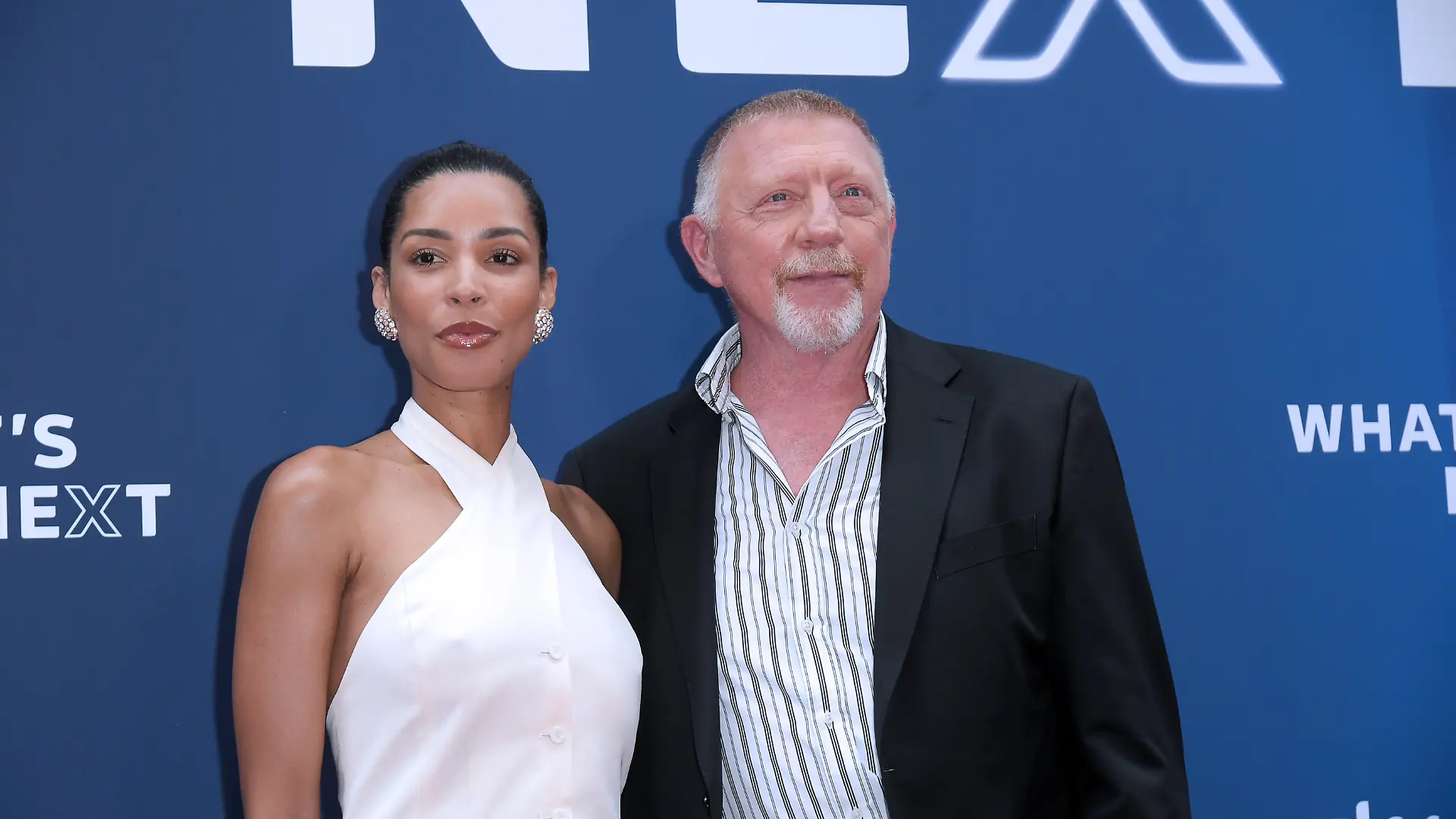 IPA86486555 - Milan, Sky Whatâs Next â arrivals at the evening event at the Teatro Lirico â Boris Becker, Lilian de Carvalho Monteiro