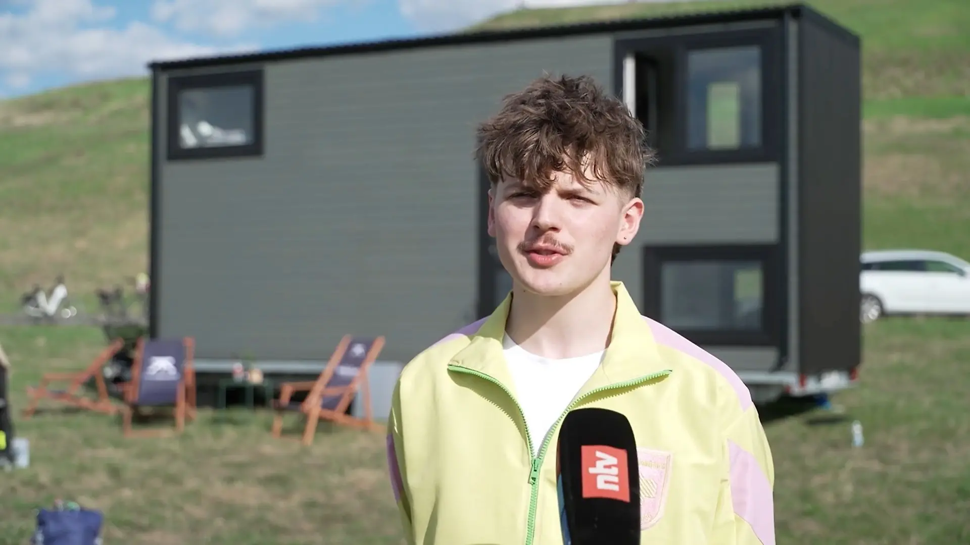 Fynn (21) ist „Haldenwärter“ Arbeitsplatz mit Panoramablick