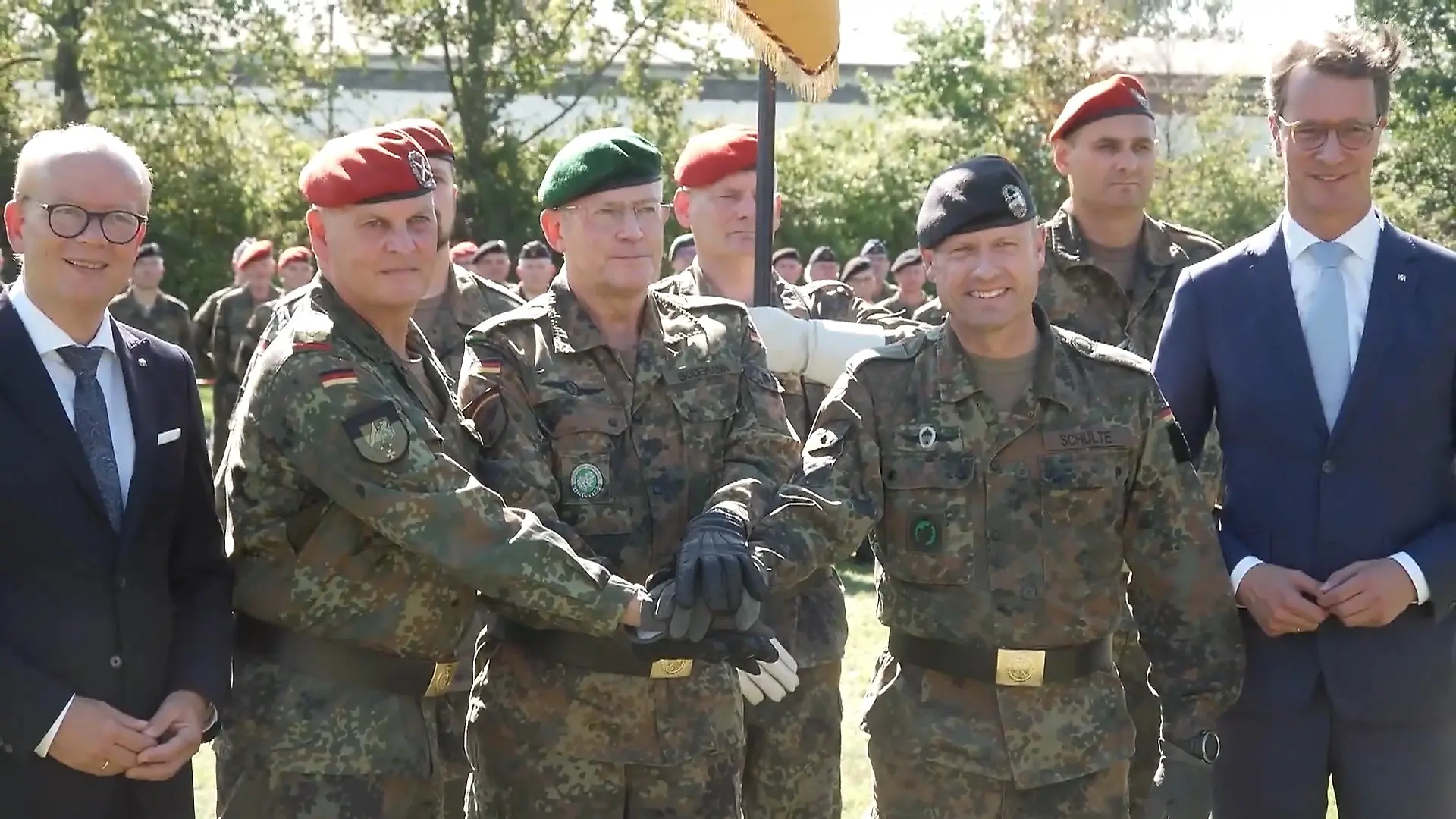 Personalwechsel beim Landeskommando NRW Bundeswehrführung im Westen