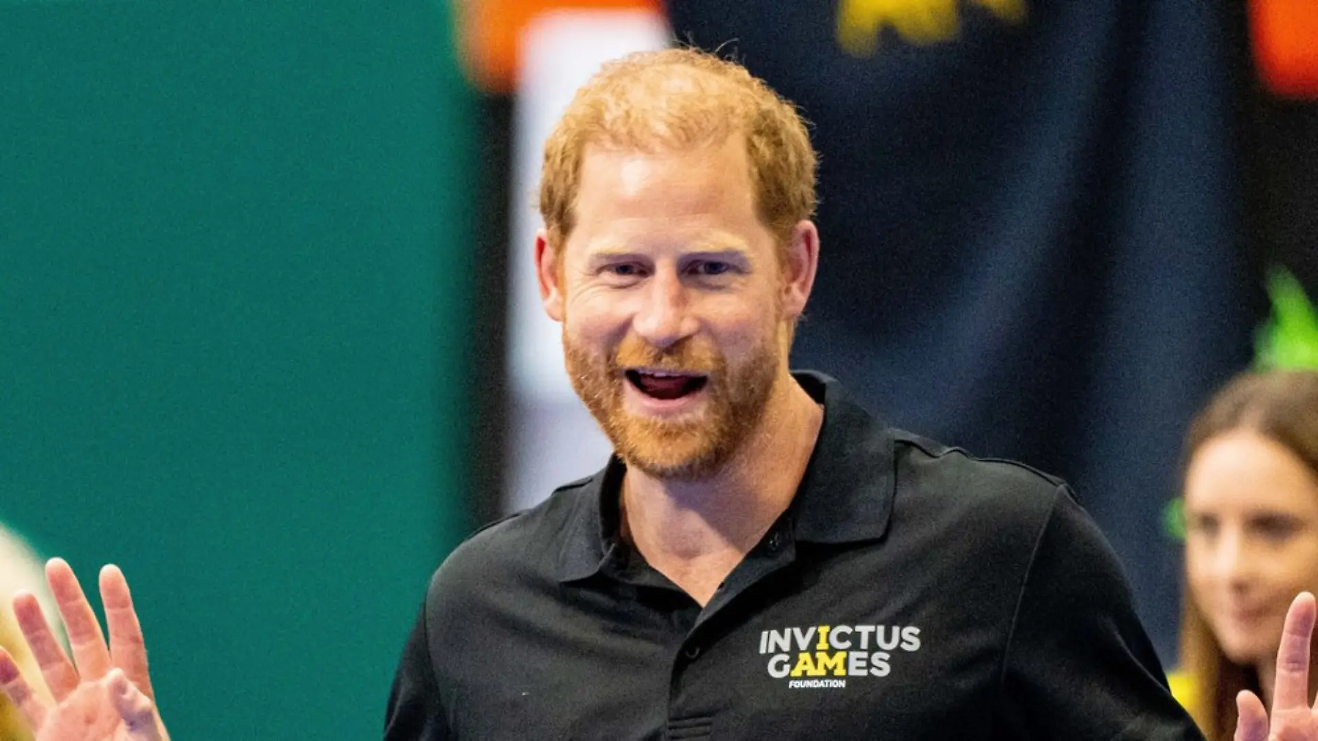 Prinz Harry während eines Vorbereitungsevents zu den Invictus Games in Birmingham im Jahr 2027.
