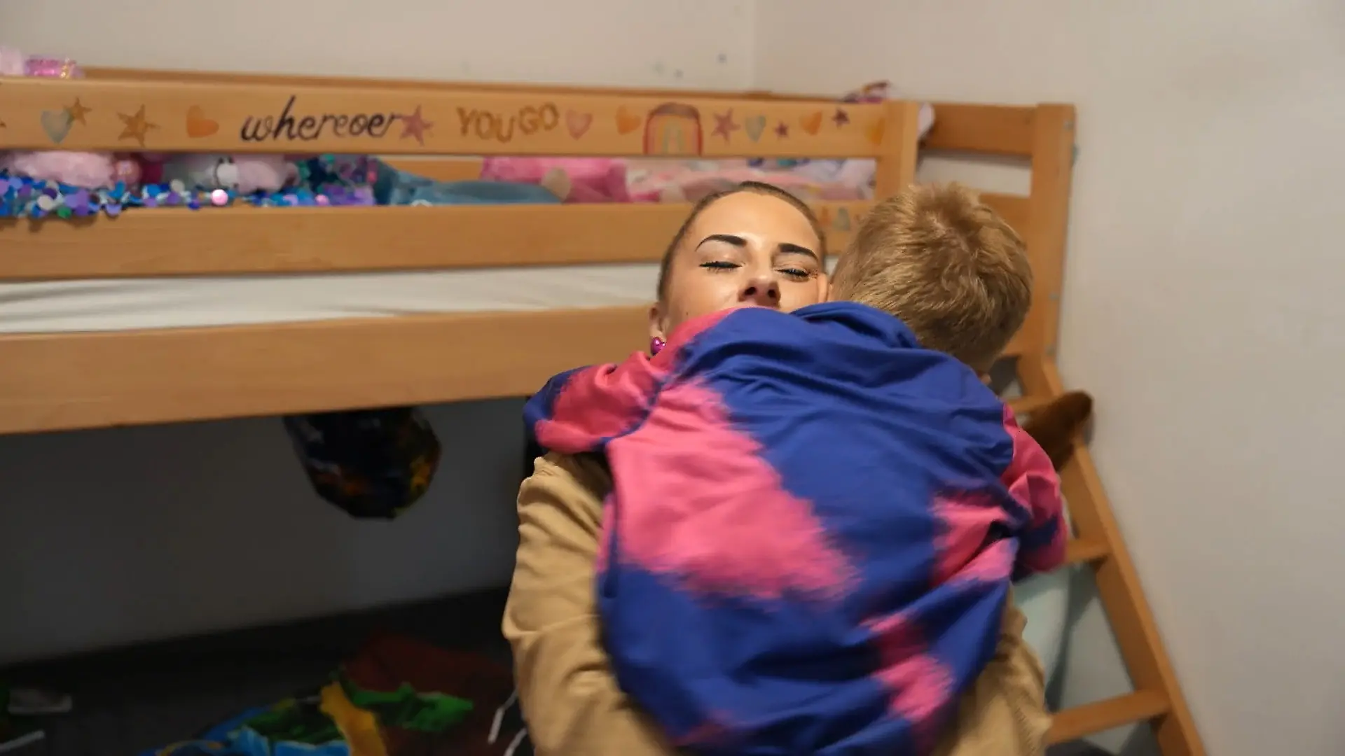 Rebecca Sillaber sieht ihren entführten Sohn endlich wieder Fast Sieben Jahre vermisst