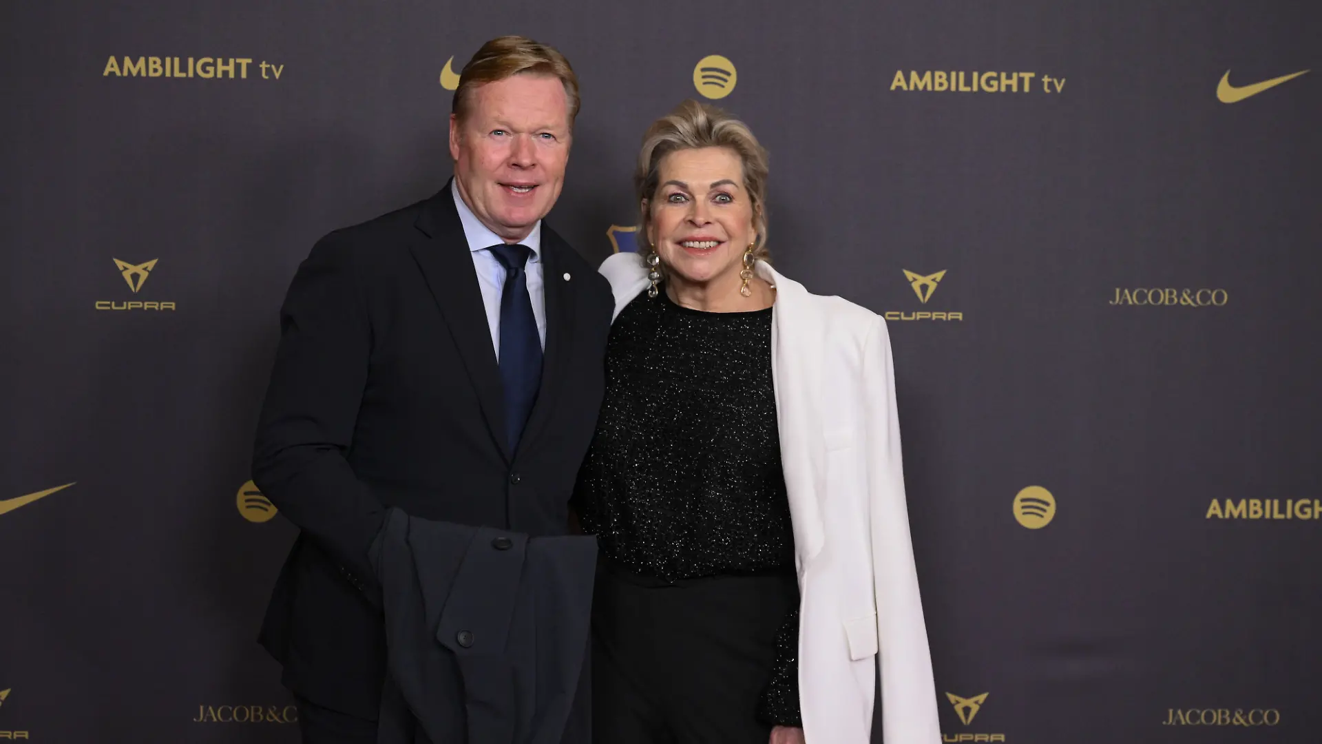 Ronald Koeman und seine Frau Bartina