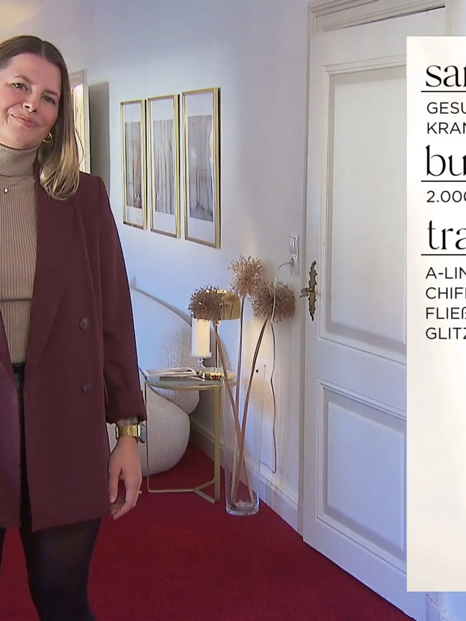 Bild zu: "Braut Sarah sucht ein Chiffon-Kleid"