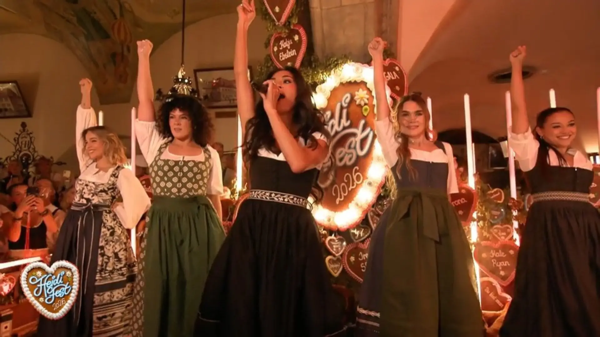 Nicole Scherzinger bringt mit „Don’t Cha“ das Hofbräuhaus zum Beben Pussycat-Dolls-Feeling beim „HeidiFest“