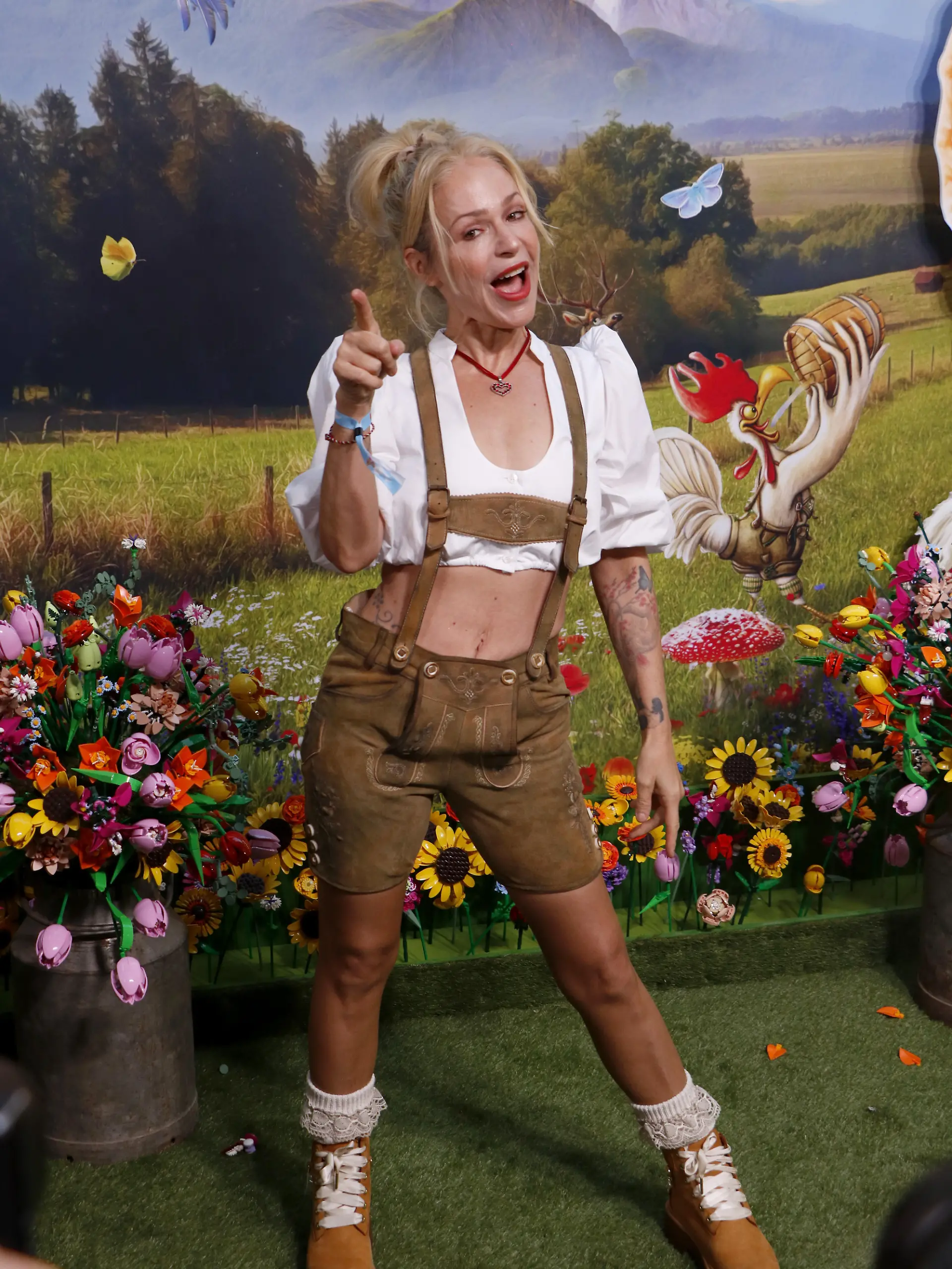 Michelle bei der Ankunft zum Heidifest im Hofbräuhaus München in München am 17.9.2026