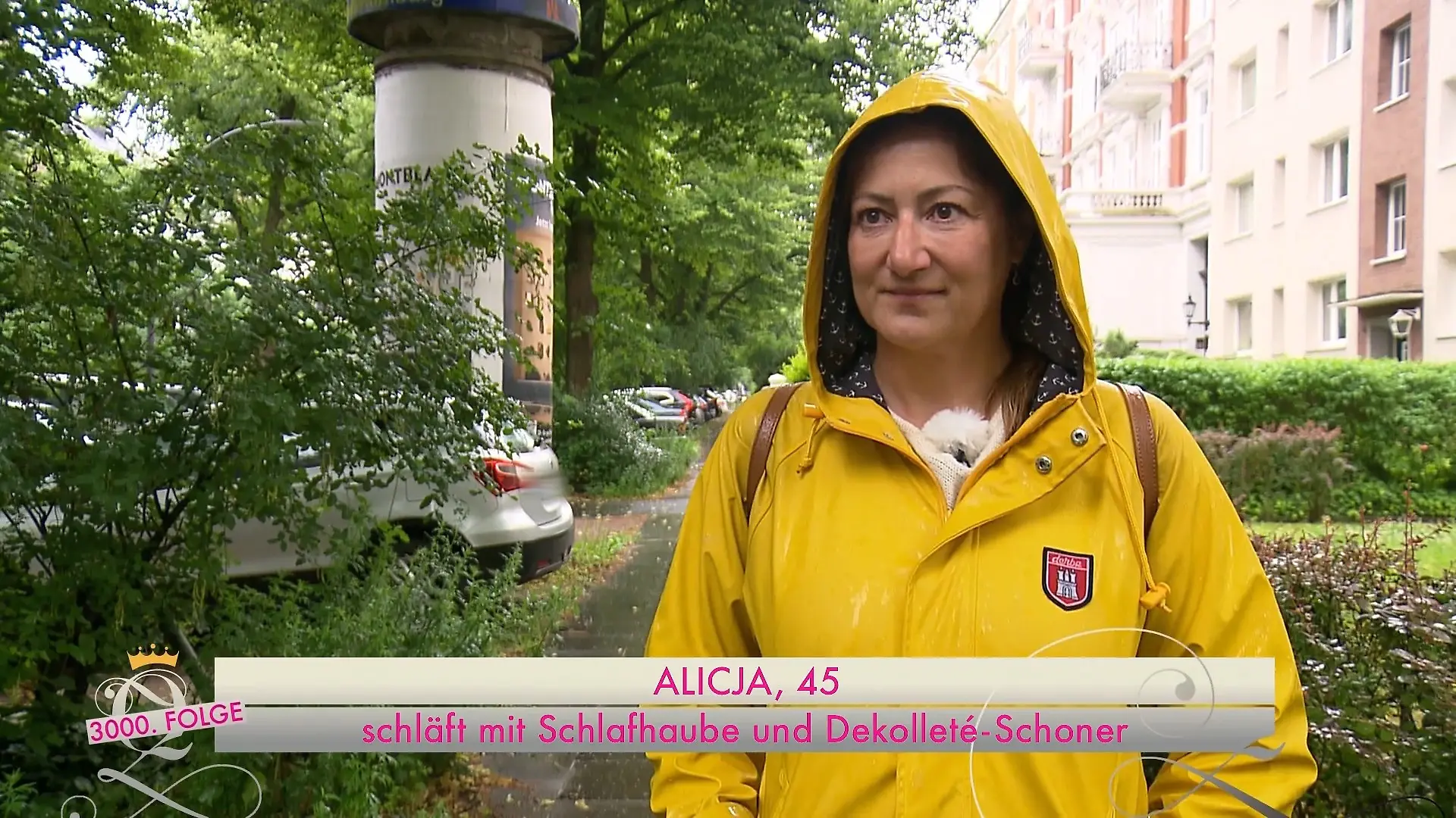 Alicja verdient ihr Geld mit Witzen Stand-up-Comedienne