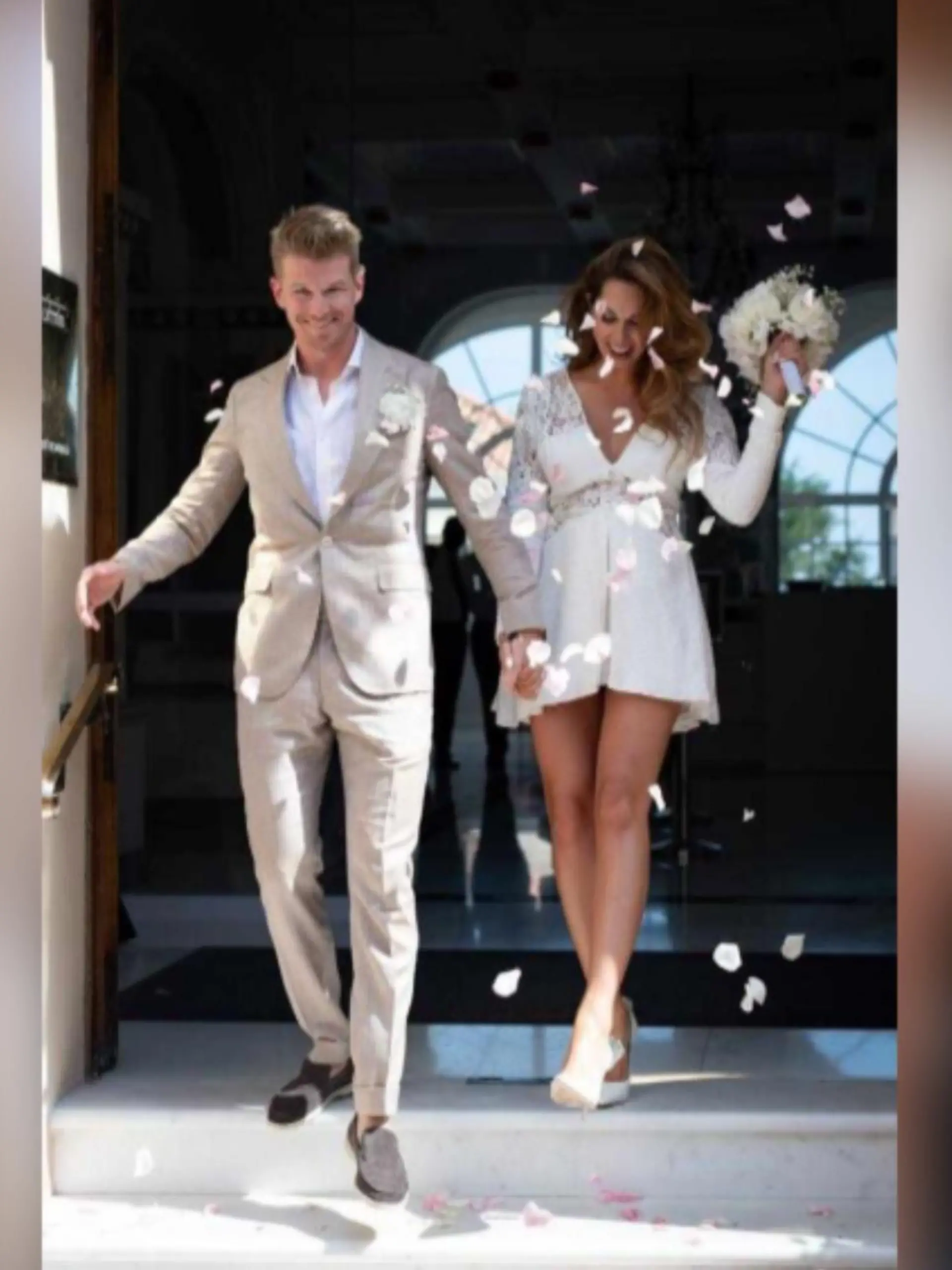 Nico Hülkenberg hat seine Egle geheiratet.