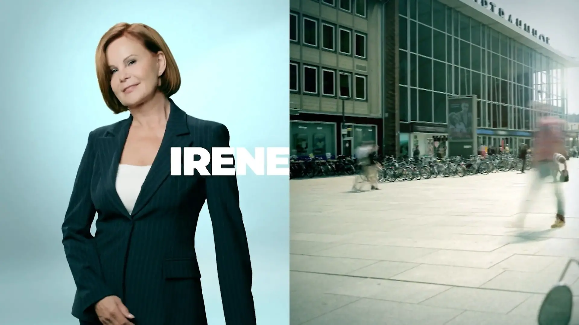 Jetzt grüßt Irene Weigel auch wieder aus dem Vorspann.