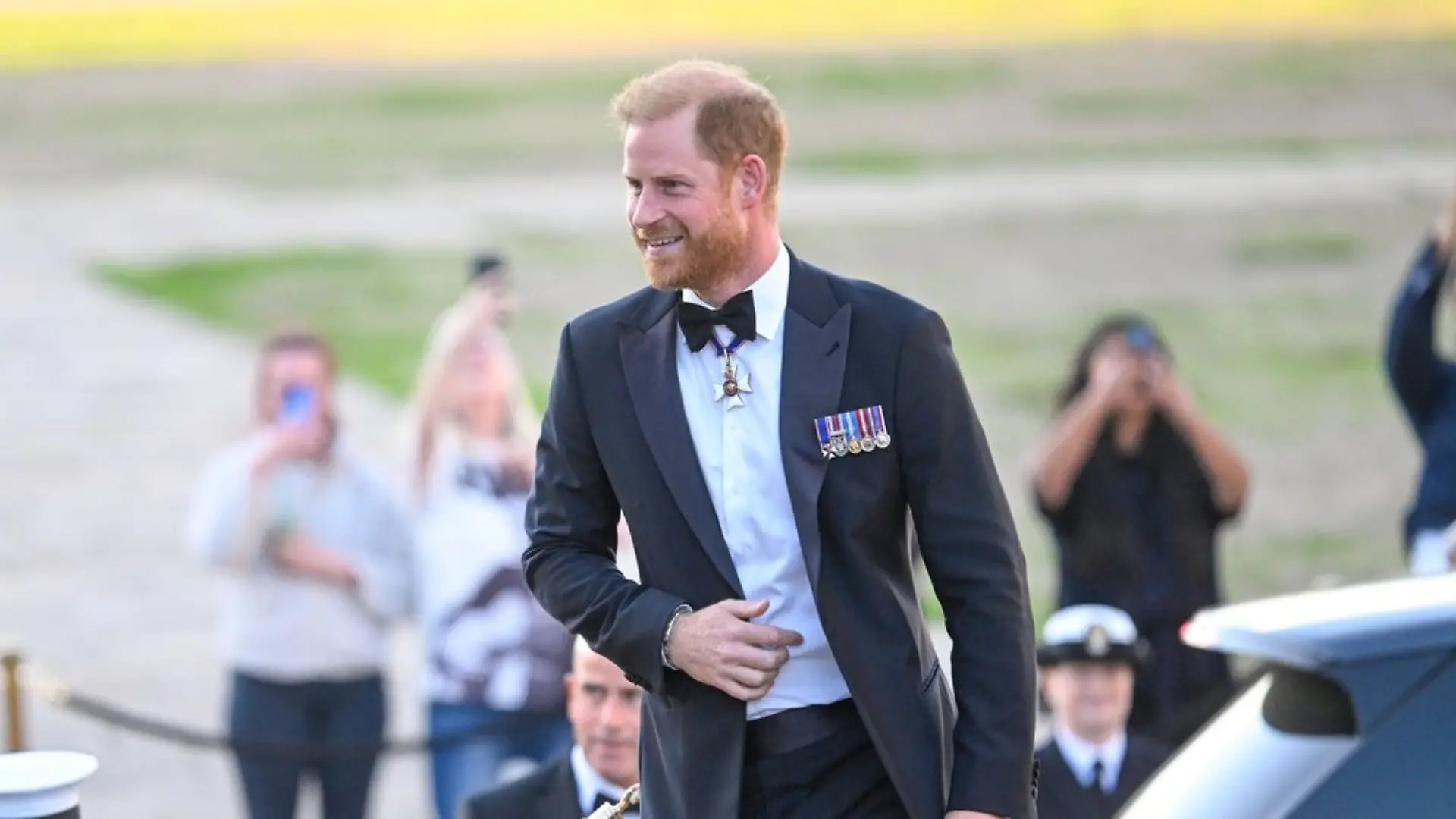 Prinz Harry zeigte sich bei den Invictus Spirit Awards sichtlich gut gelaunt.