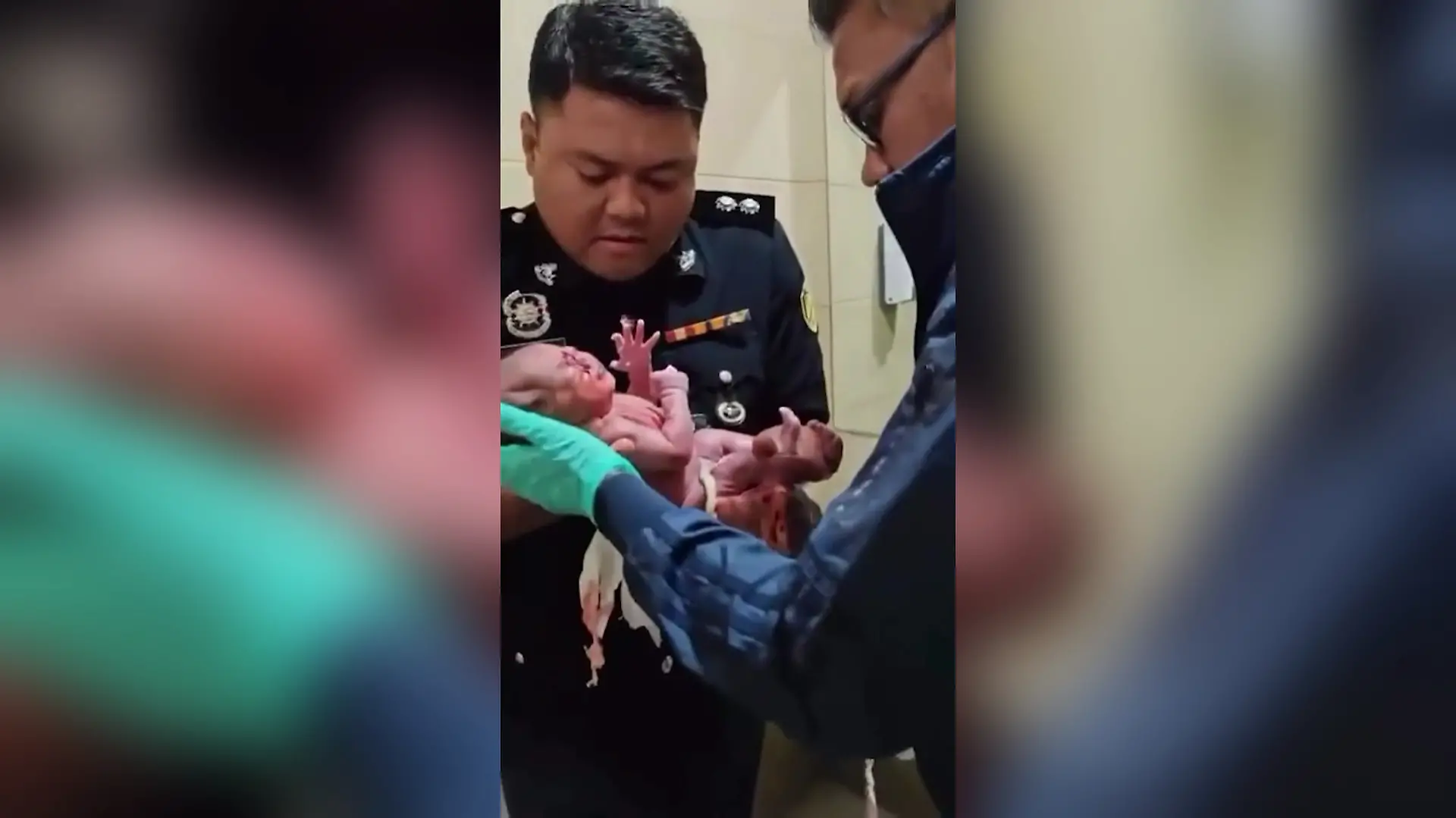 Bild zu: "Baby in Flughafen-Mülleimer geworfen – Mitarbeiter hört es weinen"