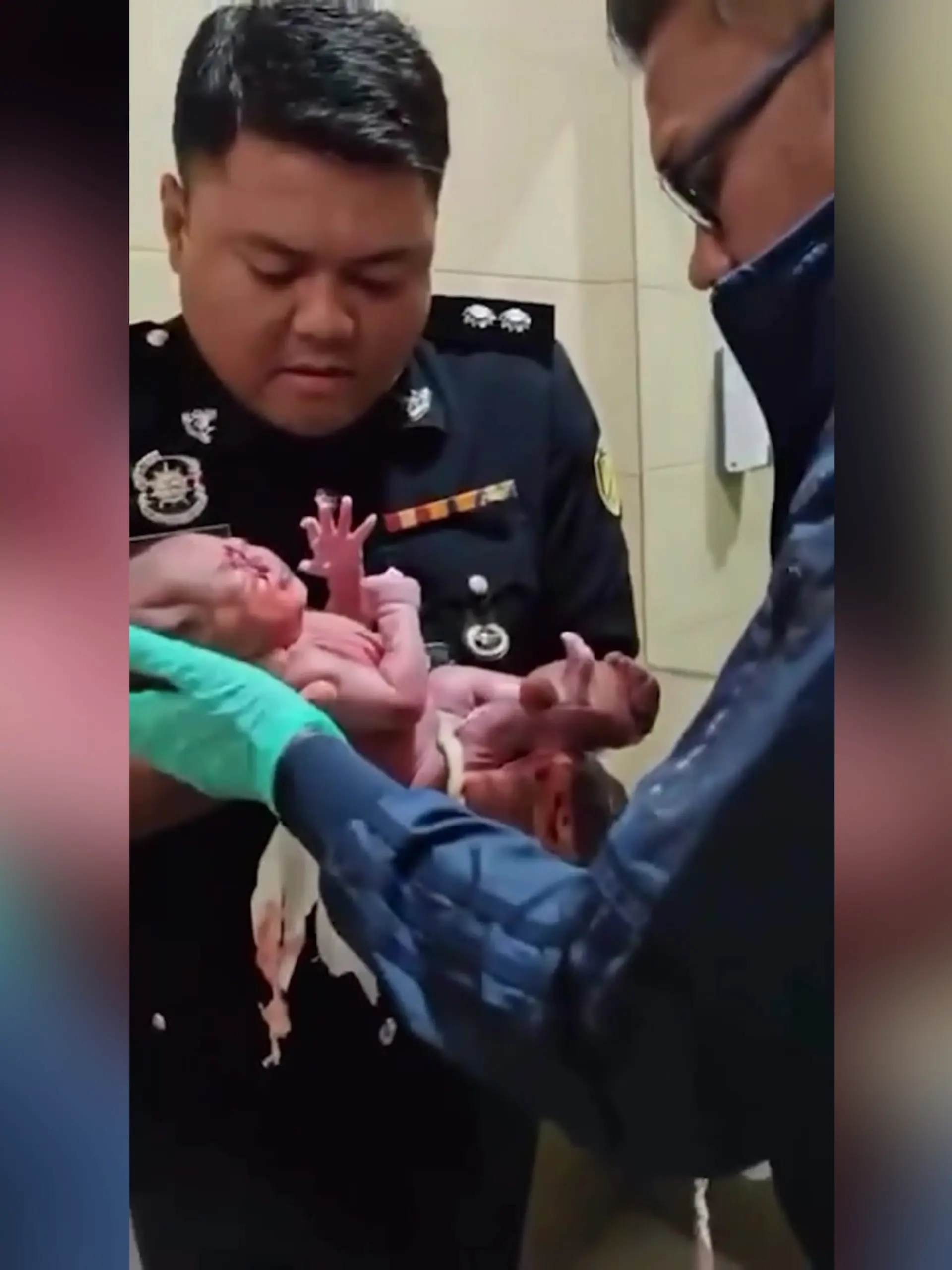 Bild zu: "Baby in Flughafen-Mülleimer geworfen – ein Mitarbeiter hört es weinen"