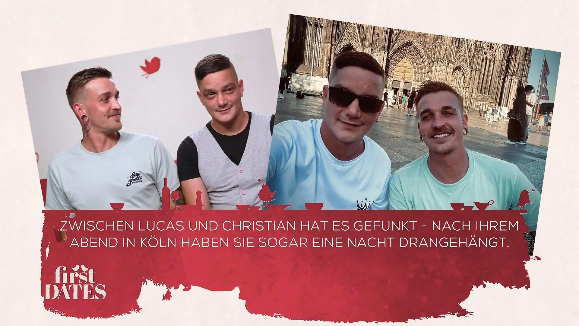 Lucas & Christian verlängern ihr Date in Köln Noch eine gemeinsame Nacht