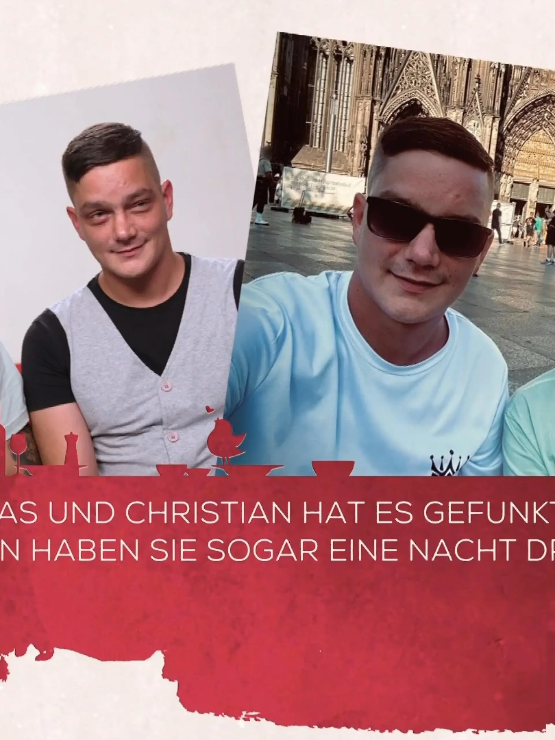 Bild zu: "Lucas & Christian verlängern ihr Date in Köln"