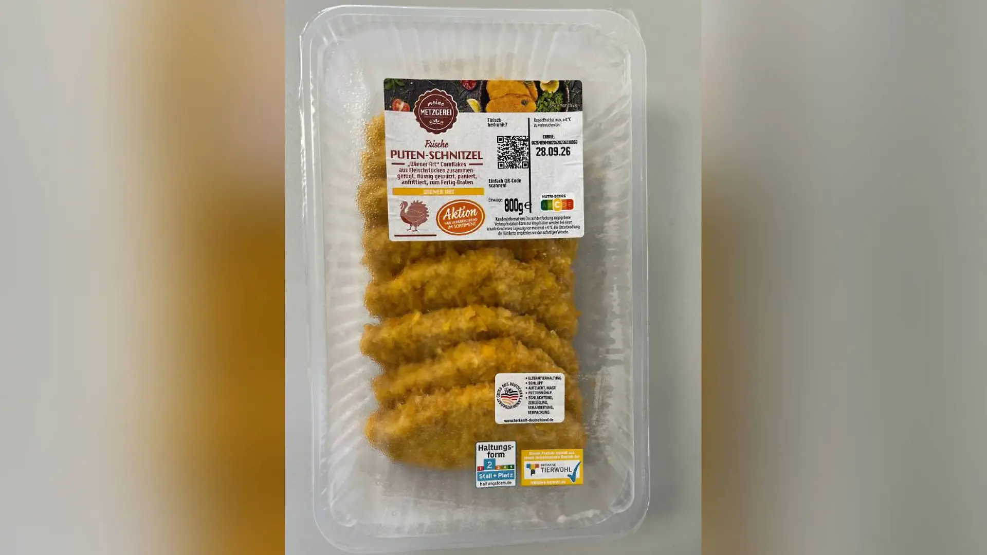 Aldi Nord ruft Putenschnitzel zurück – es besteht Verletzungsgefahr!
