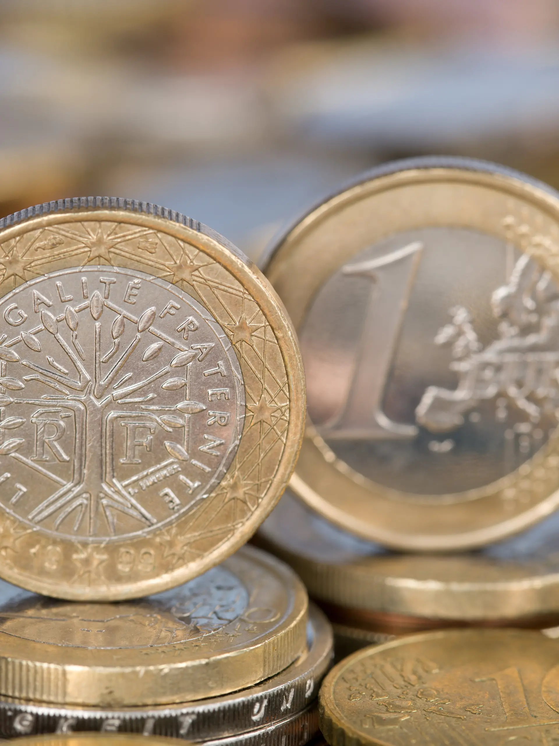 euro frankreich euromünze 1 euro Bildverwendung nur mit Urhebervermerk: Markus Mainka/Shotshop/picture alliance. Keine Exlusivverkäufe möglich.