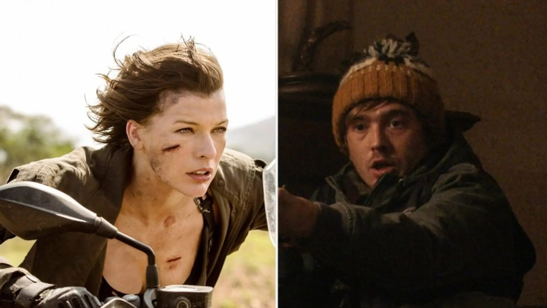 Milla Jovovichs "Resident Evil"-Filme (l.) setzen neben Horror vor allem auf Action. In der Neuauflage ist derweil Humor eine wichtige Komponente.