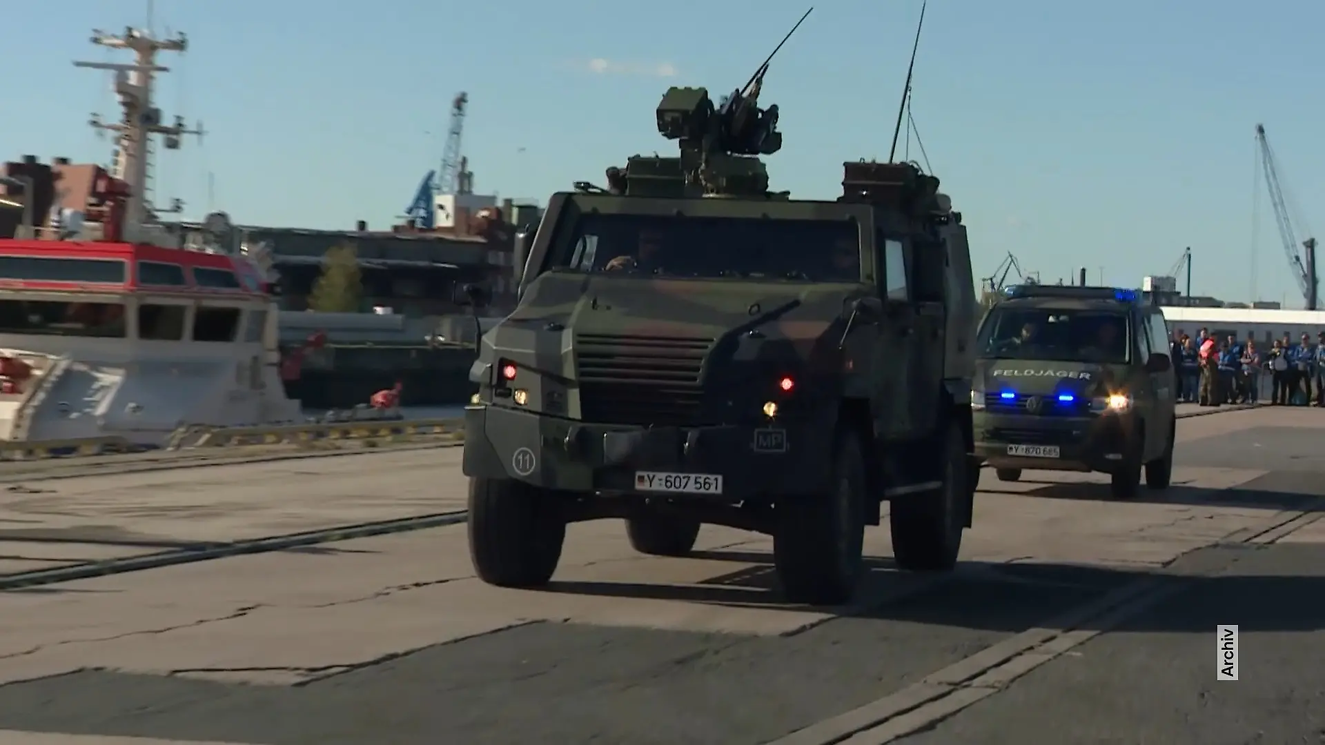 In Hamburg wird der NATO-Bündnisfall simuliert "Red Storm Charlie"
