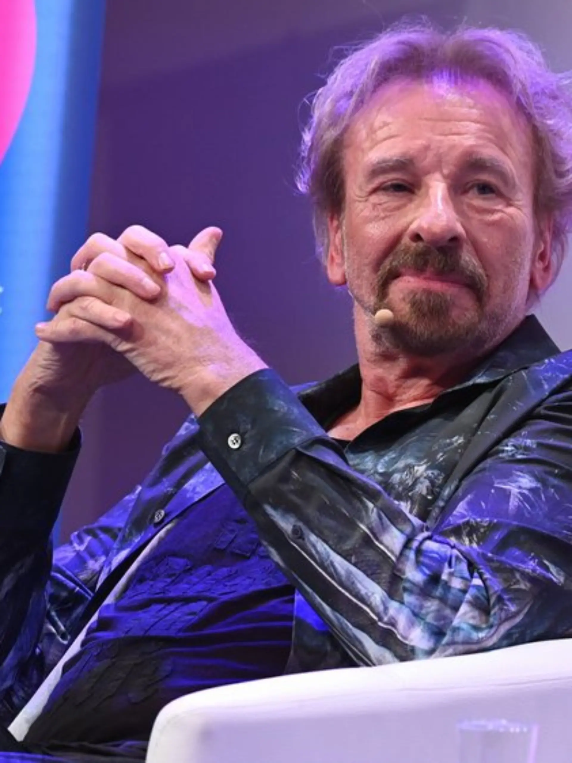 Thomas Gottschalk, hier bei einem Auftritt im Jahr 2024, war auf der Wiesn zu Gast.