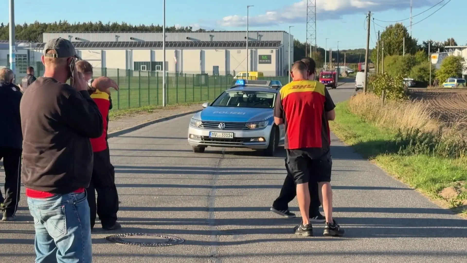 Quecksilberalarm in DHL-Verteilzentrum