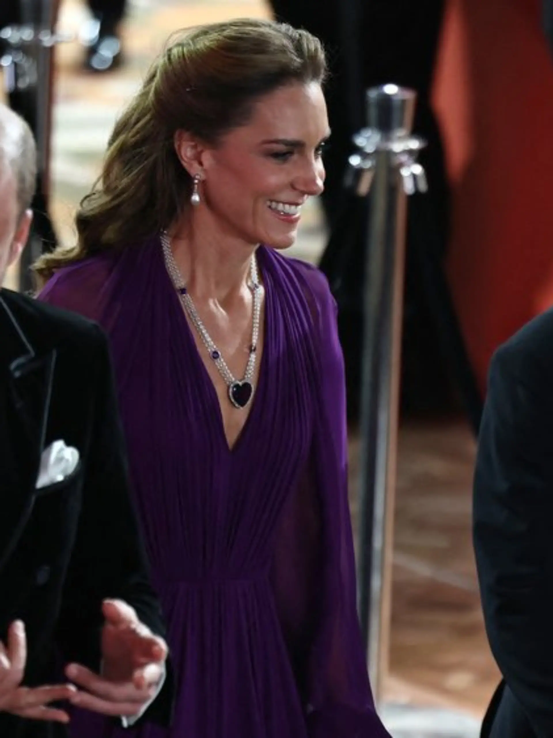 Prinz William, Prinzessin Kate und Tom Cruise bei der "Digger"-Premiere in London.