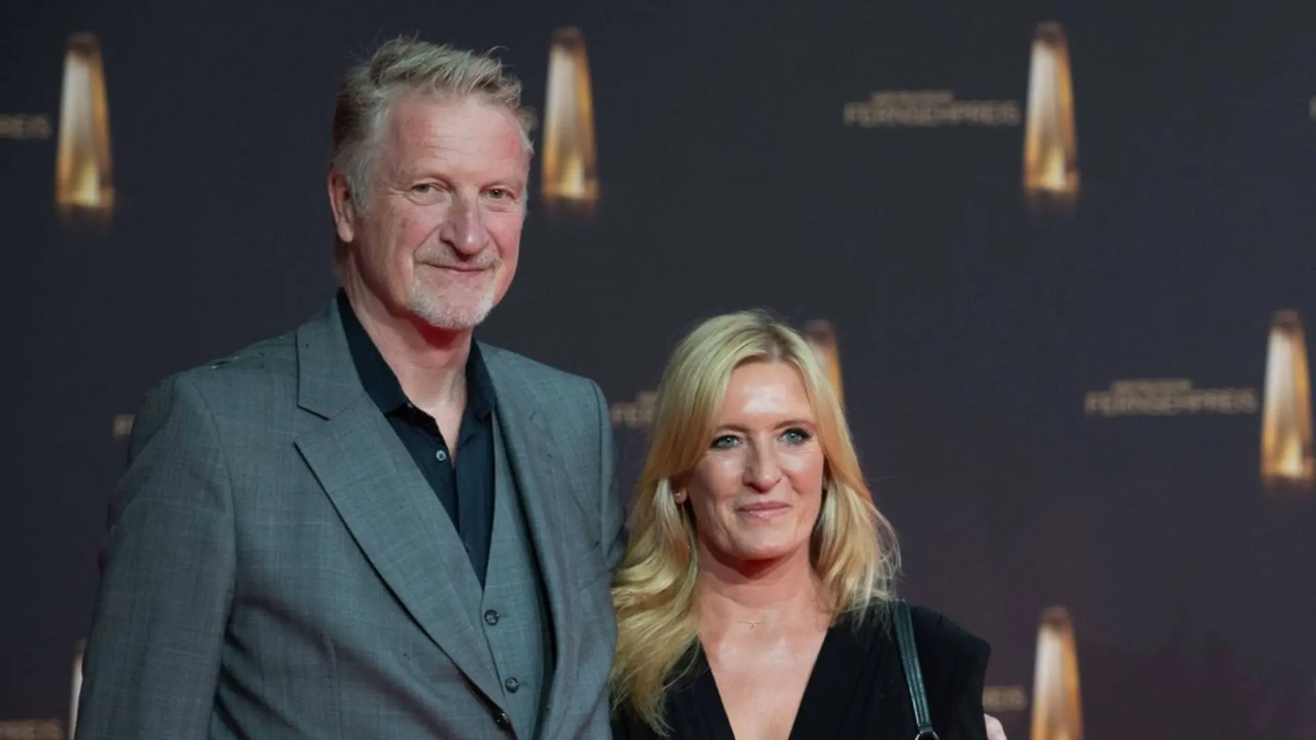 Claudia Kleinert und Michael Souvignier beim Deutschen Fernsehpreis im Jahr 2024.