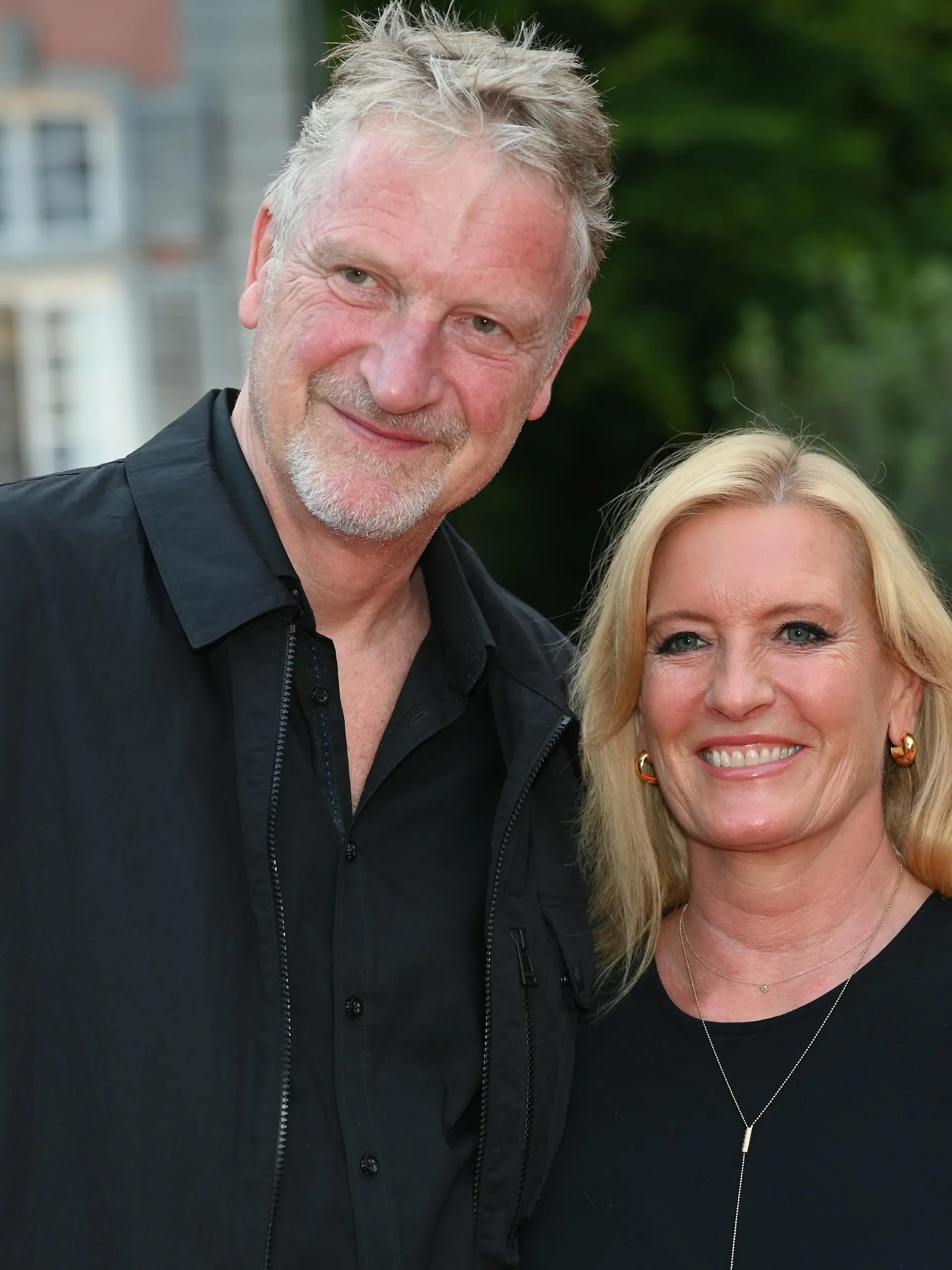 Produzent Michael Souvignier und Moderatorin Claudia Kleinert kommt zur Abendveranstaltung anlässlich der Kölner Jurysitzung zum international Emmy Award 2024 - Semi Final round of Judging der international Emmy Awards auf Schloss Arff