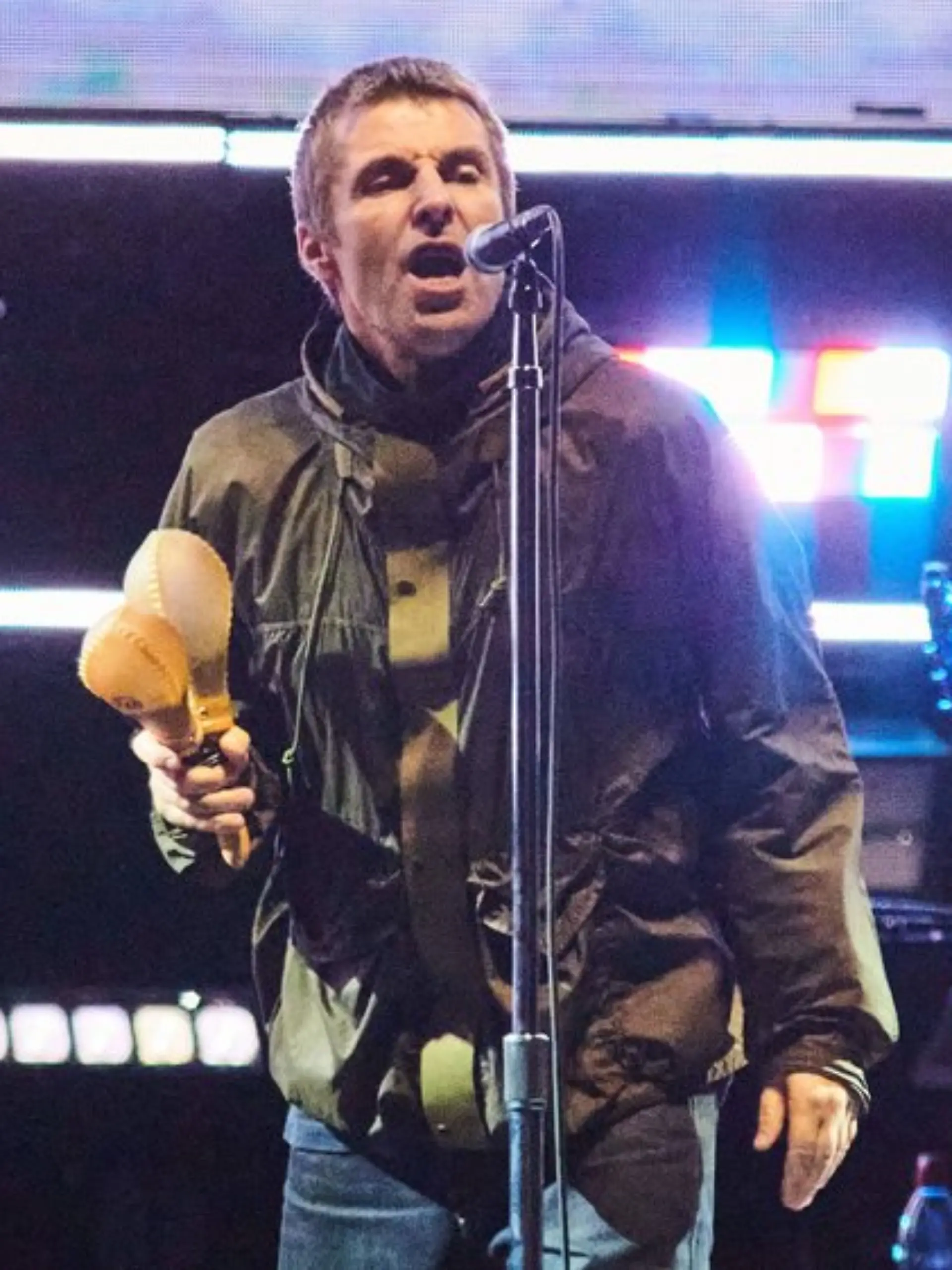Liam Gallagher bei der Reunion-Tournee im vergangenen Jahr.