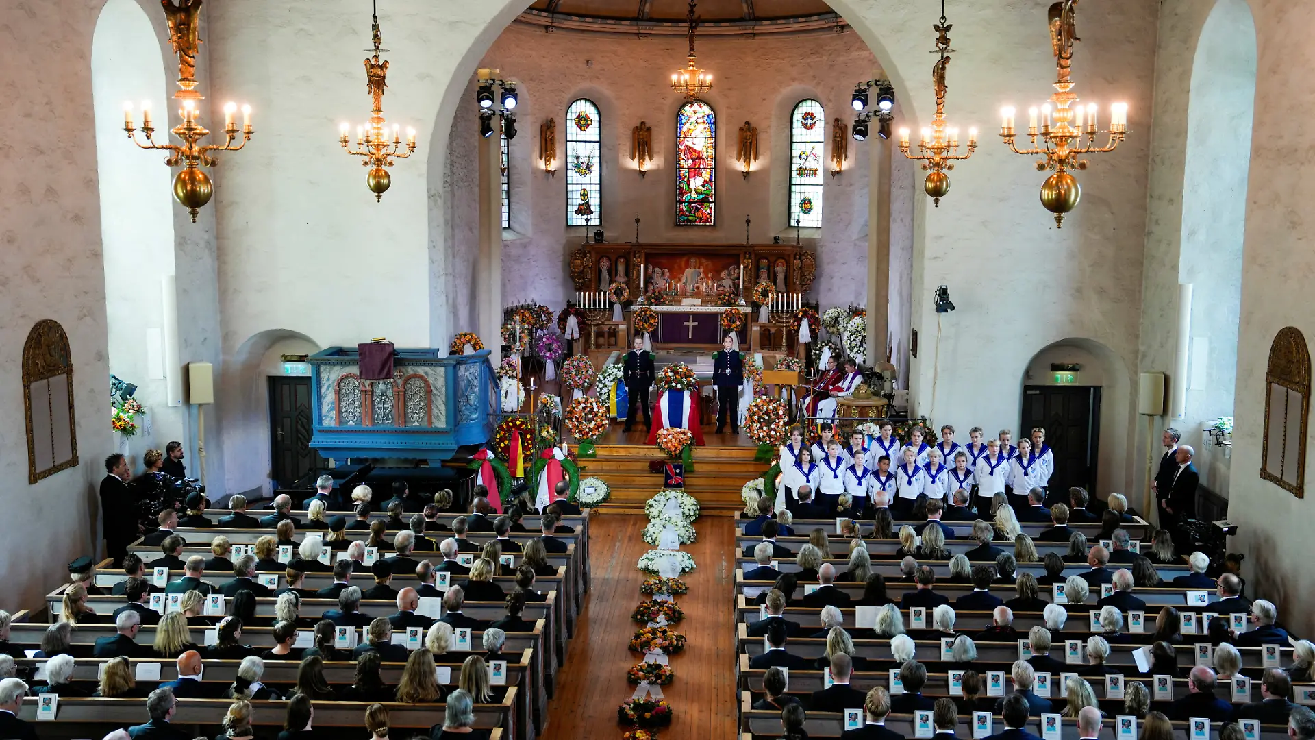 Norway's Princess Astrid's funeral, in Oslo