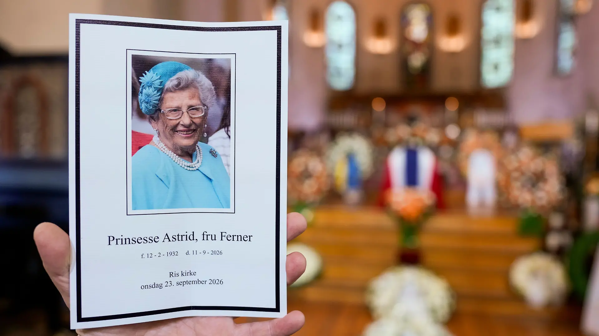 Beisetzung der norwegischen Prinzessin Astrid