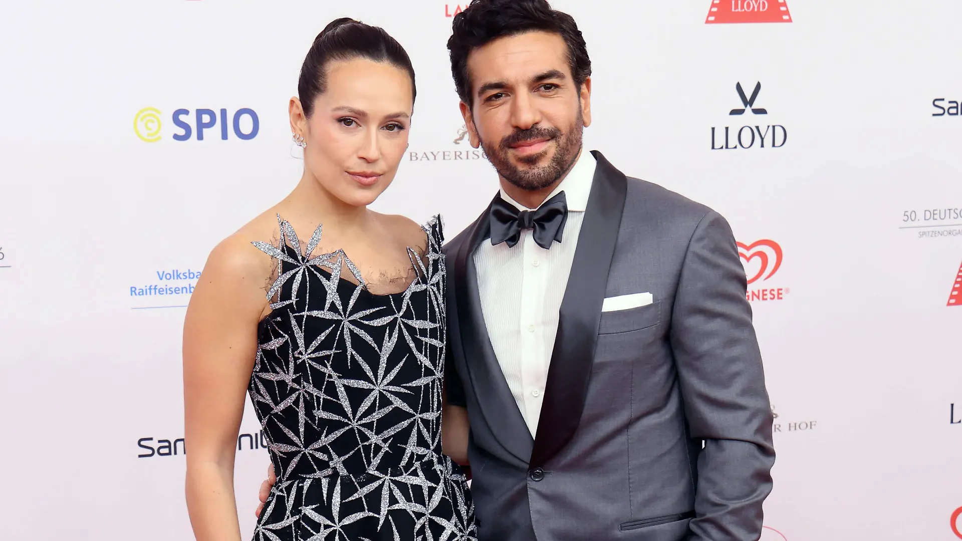 Elyas M'Barek mit Ehefrau Jessica M'Barek