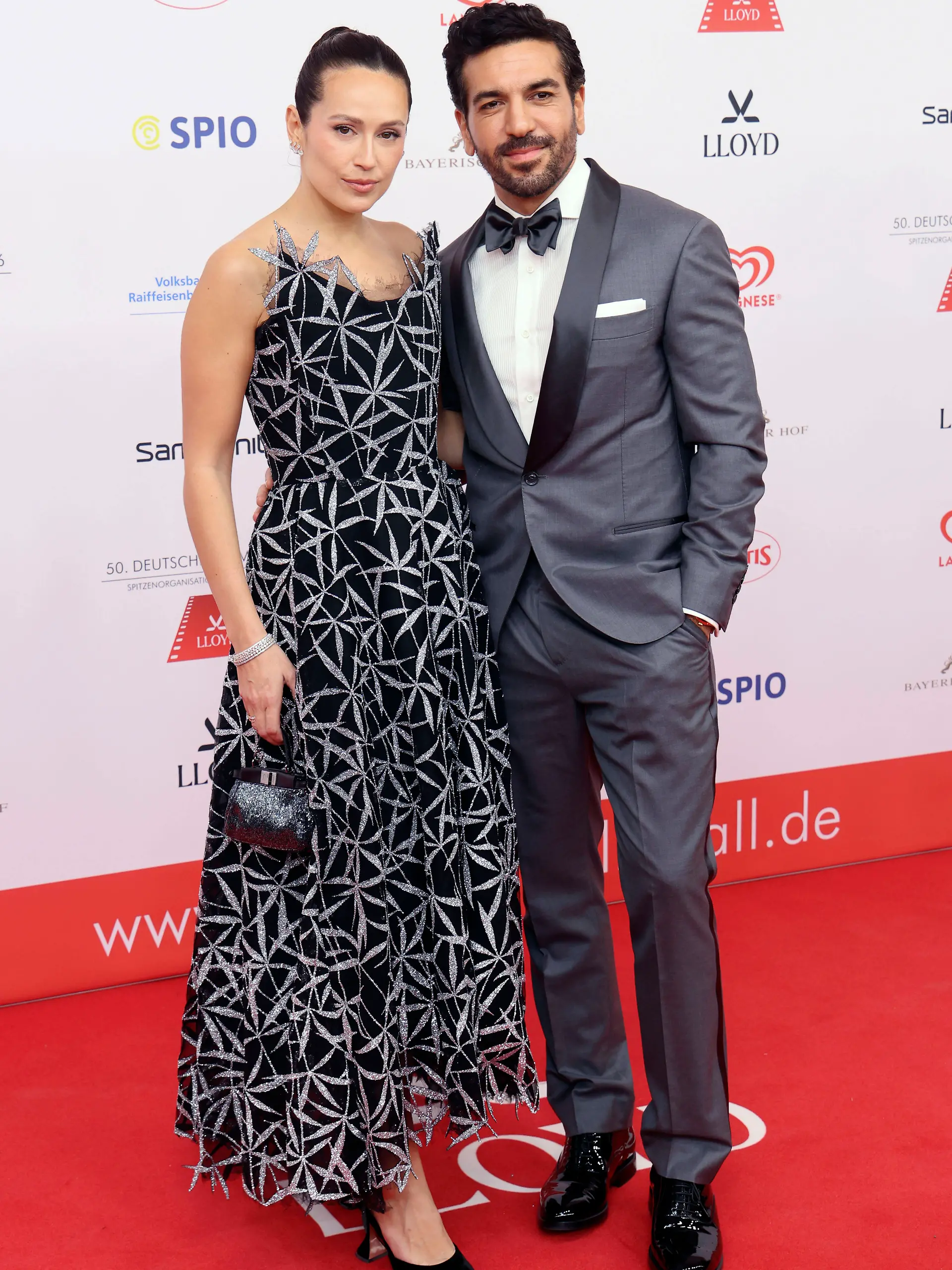 Elyas M'Barek mit Ehefrau Jessica M'Barek