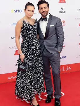 Elyas M'Barek mit Ehefrau Jessica M'Barek