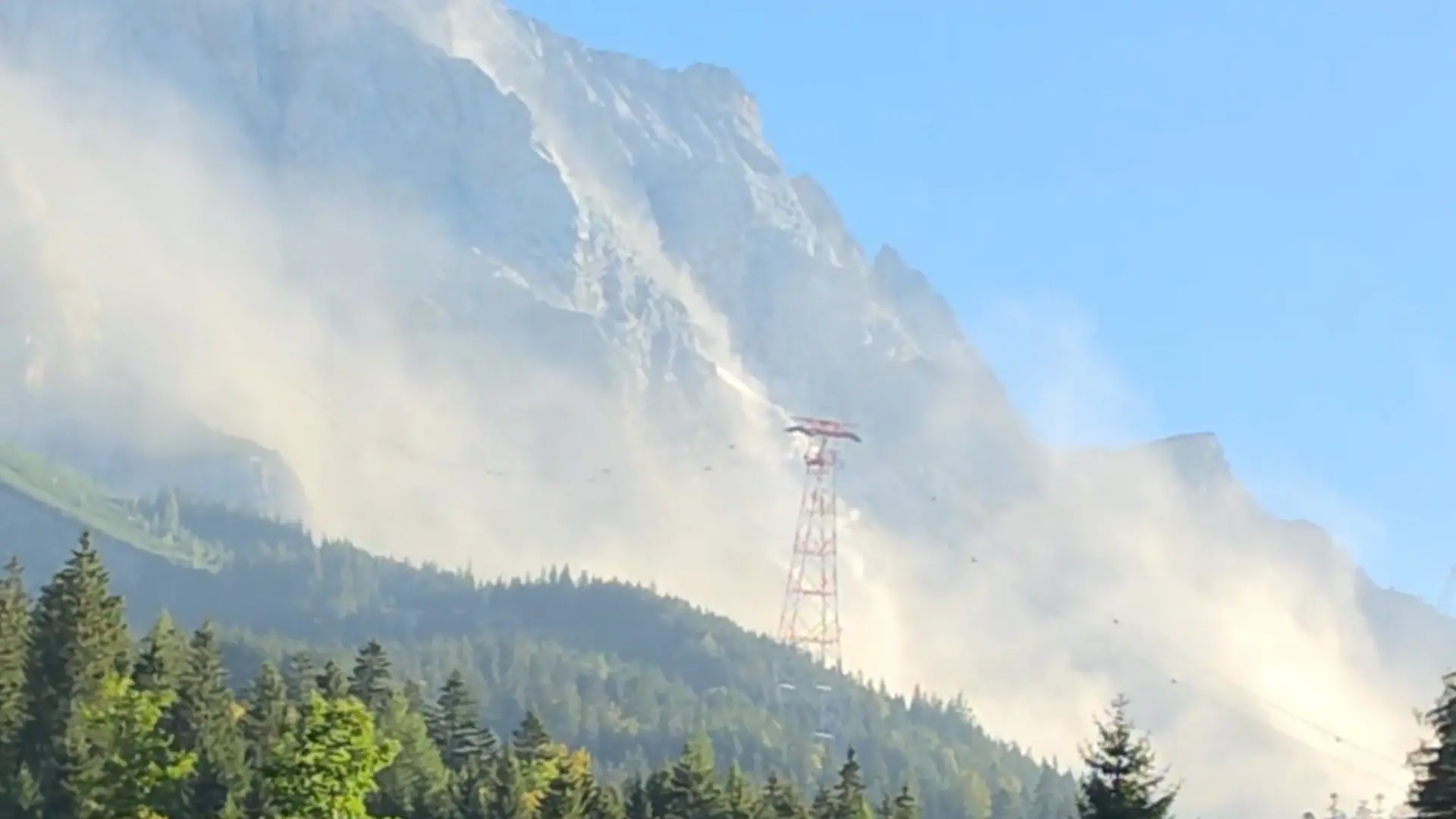 Gewaltiger Felssturz an Zugspitze! Brocken lösen sich mehrfach Schock an Deutschlands höchstem Berg