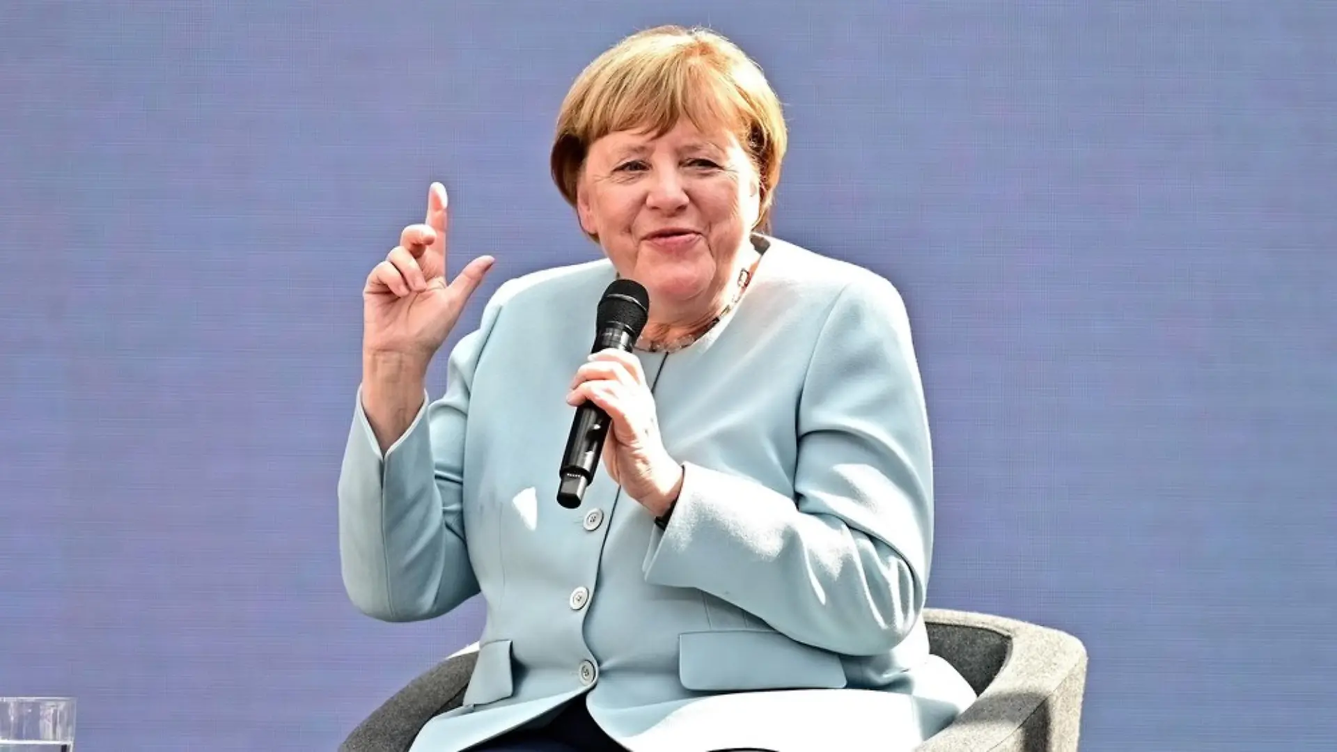 Angela Merkel bei einer Veranstaltung 2026.