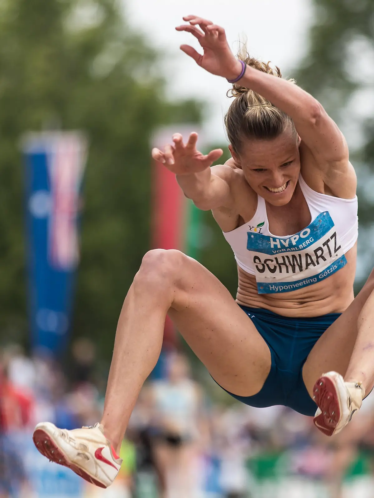 Lindsay Schwartz Flach nahm trotz Schwangerschaft an der US-Ausscheidung zu Olympia teil